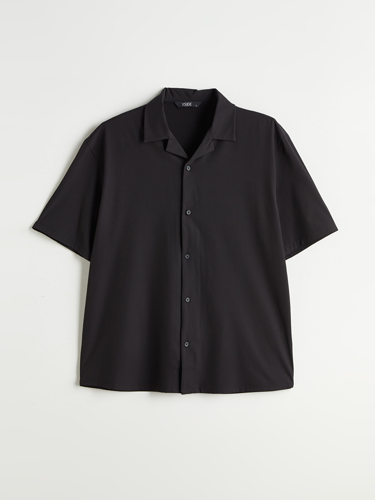 XSIDE Relaxed Fit Resort Collar Short Sleeve Men's Shirt