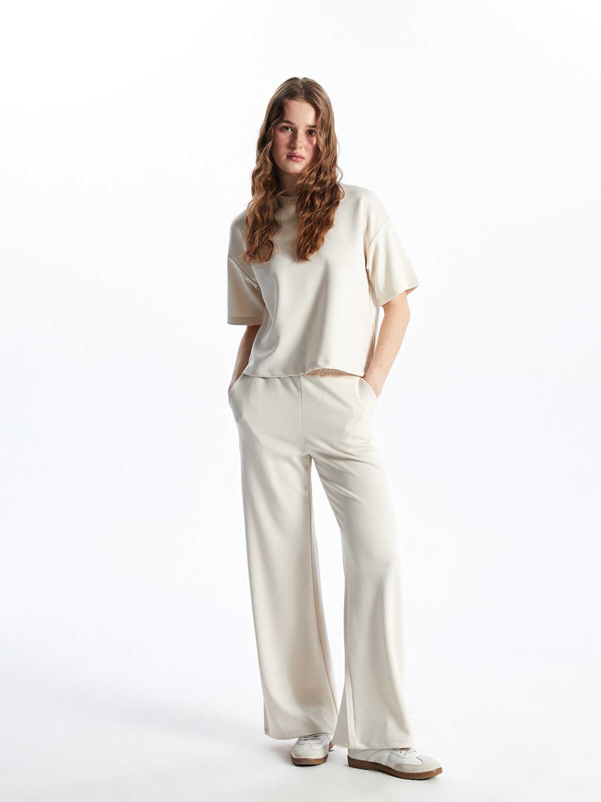 洋楽 Steve Ivory Fantasy XSIDE Beli Lastikli Kadın Eşofman Altı - S5OA36Z8-FF7 | LC Waikiki