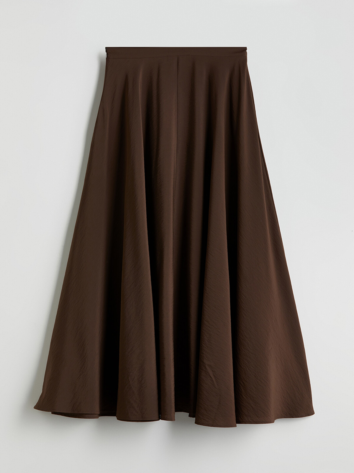 LCW Vision Waist Zippered A-Line Skirt - S5P681Z8-R39 | LC Waikiki