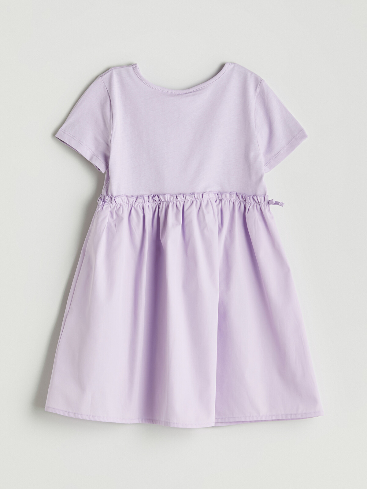 LCW Kids Lila Kuromi Baskılı Kız Çocuk Penye Elbise - S5P744Z1-G0W