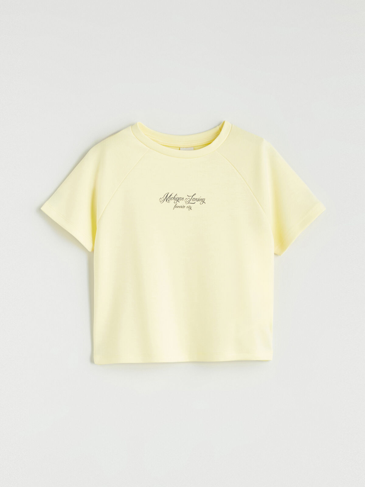 LCW Kids Bisiklet Yaka Soft Touch Kız Çocuk Tişört - S5PE05Z4-TDB