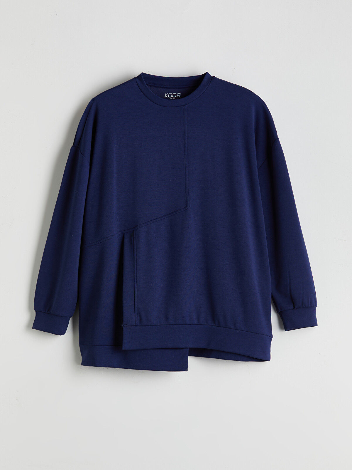 KOP ソボスライ 長袖 L KOOR SPORT Mavi Bisiklet Yaka Kadın Sweatshirt - S5PE27Z8-GXL | LCW