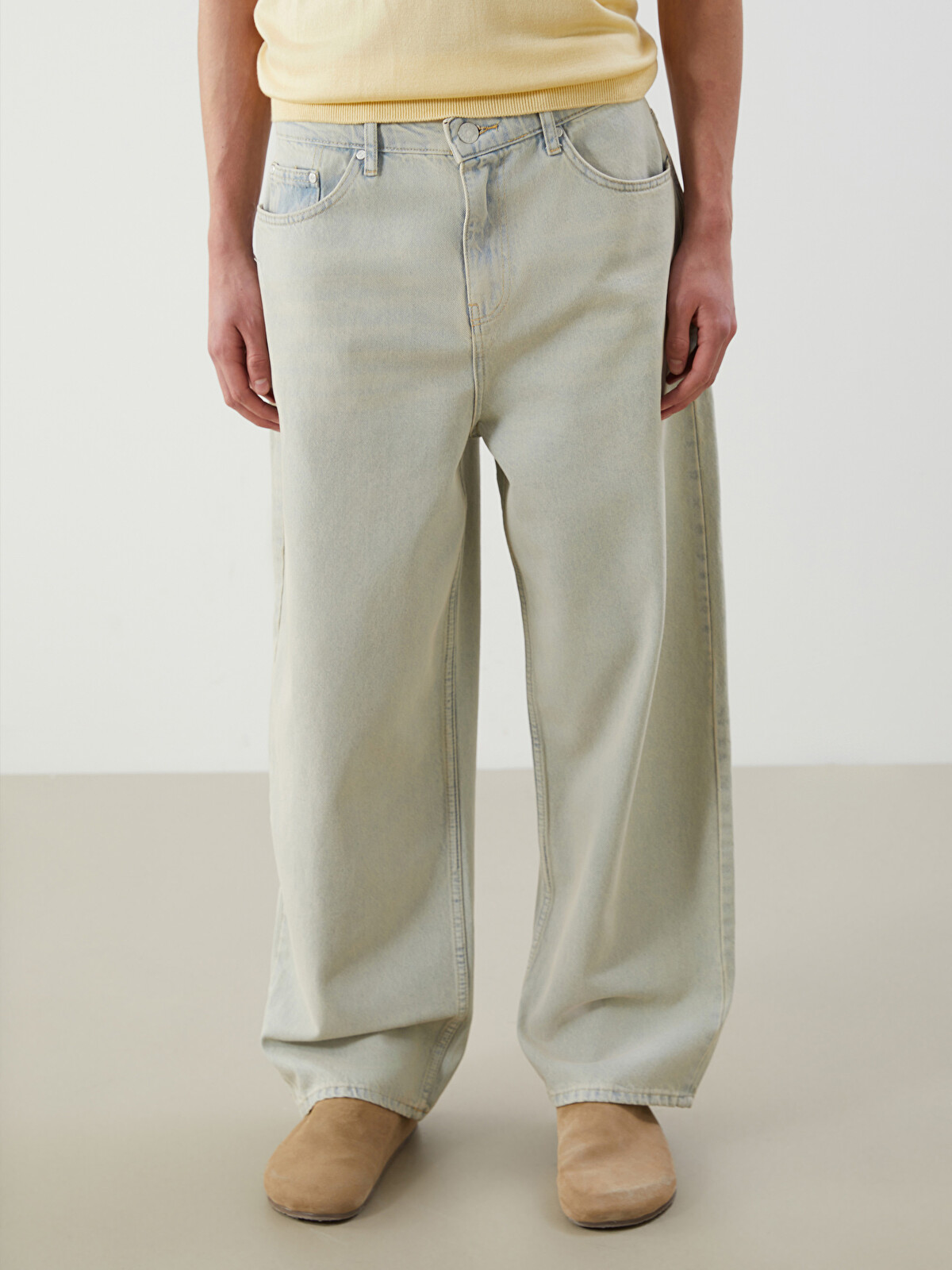 XSIDE 710 Loose Fit Erkek Jean Pantolon - S5PH78Z8-311 | LC Waikiki