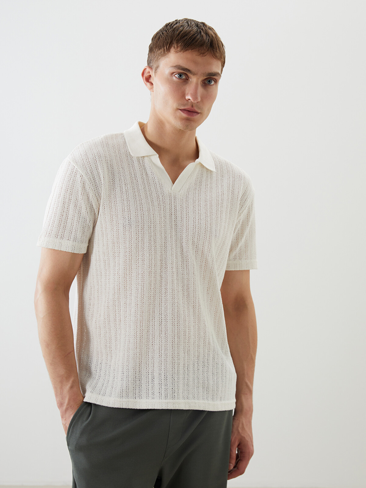 LCW Vision Tricou cu Guler Polo pentru Bărbați - S5PJ16Z8-ZMF | LC