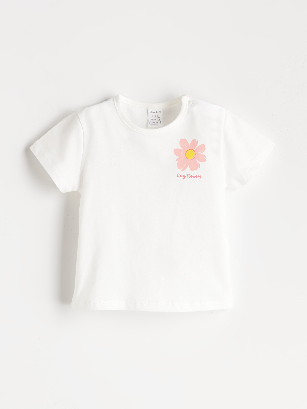 LCW baby Floral Baby Girls' T-shirt And Shorts 2 Pack - S5PK57Z1