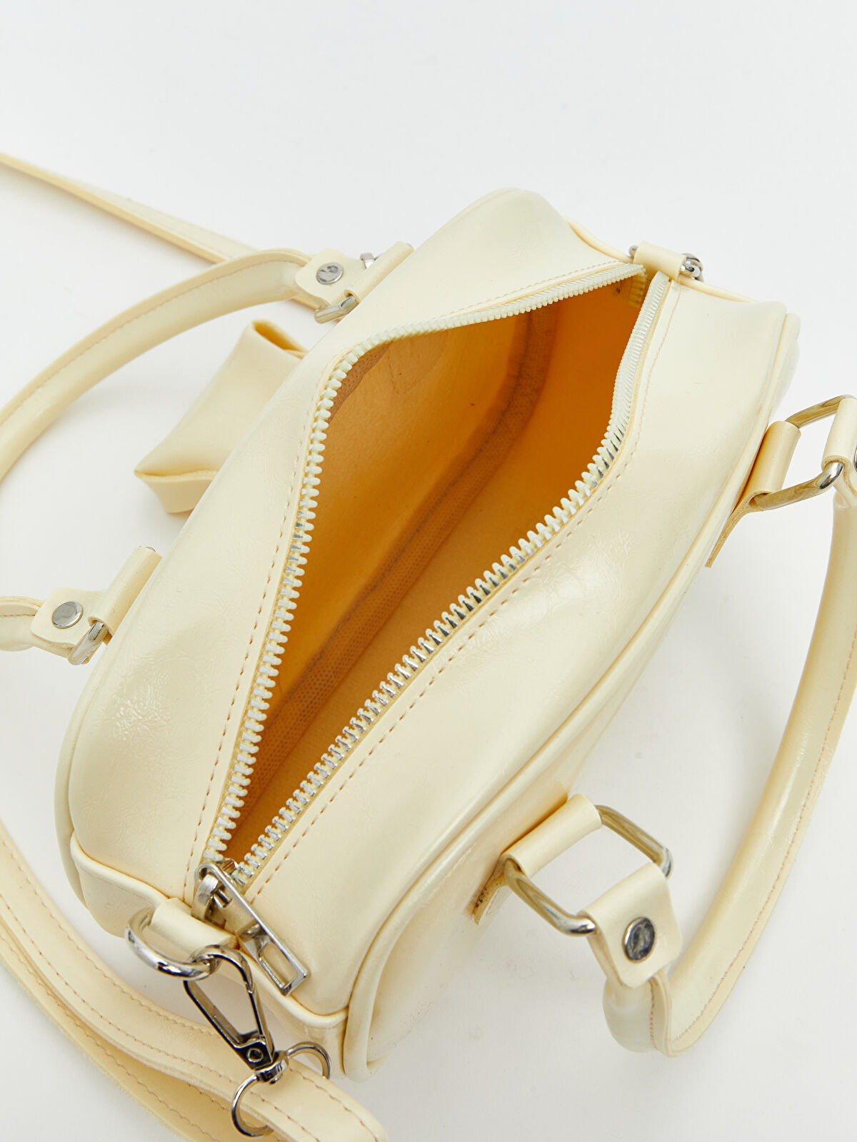 LCW ACCESSORIES Sarı Askılı Deri Görünümlü Kadın Omuz Çantası