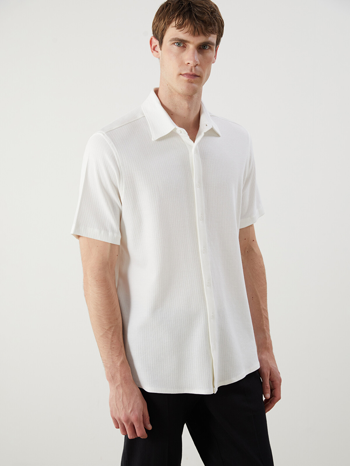 SOUTHBLUE Regular Fit Short Sleeve Men's Shirt - S5R602Z8-R9J | LC
