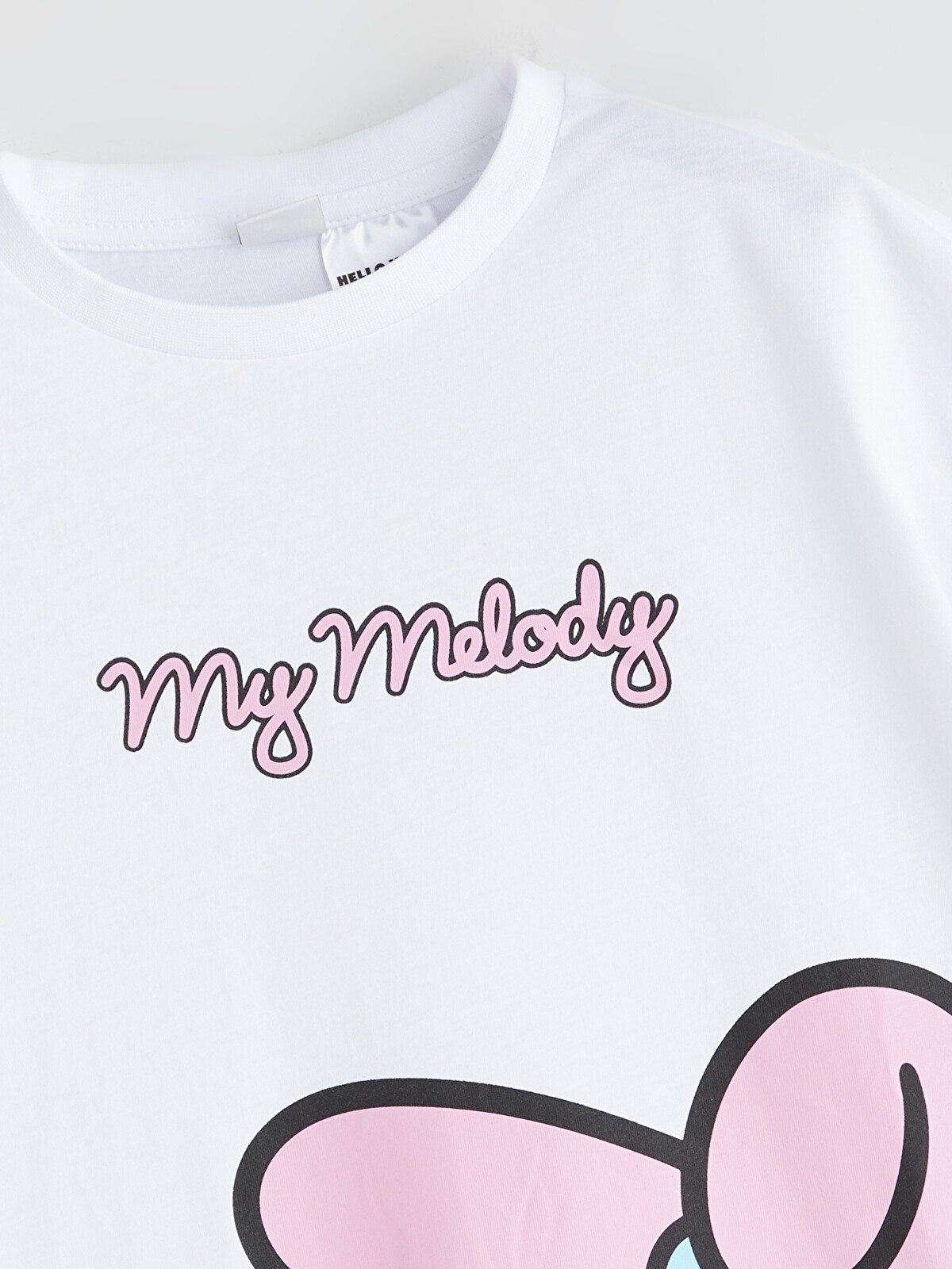 LCW Kids Футболка с круглым вырезом и принтом My Melody для