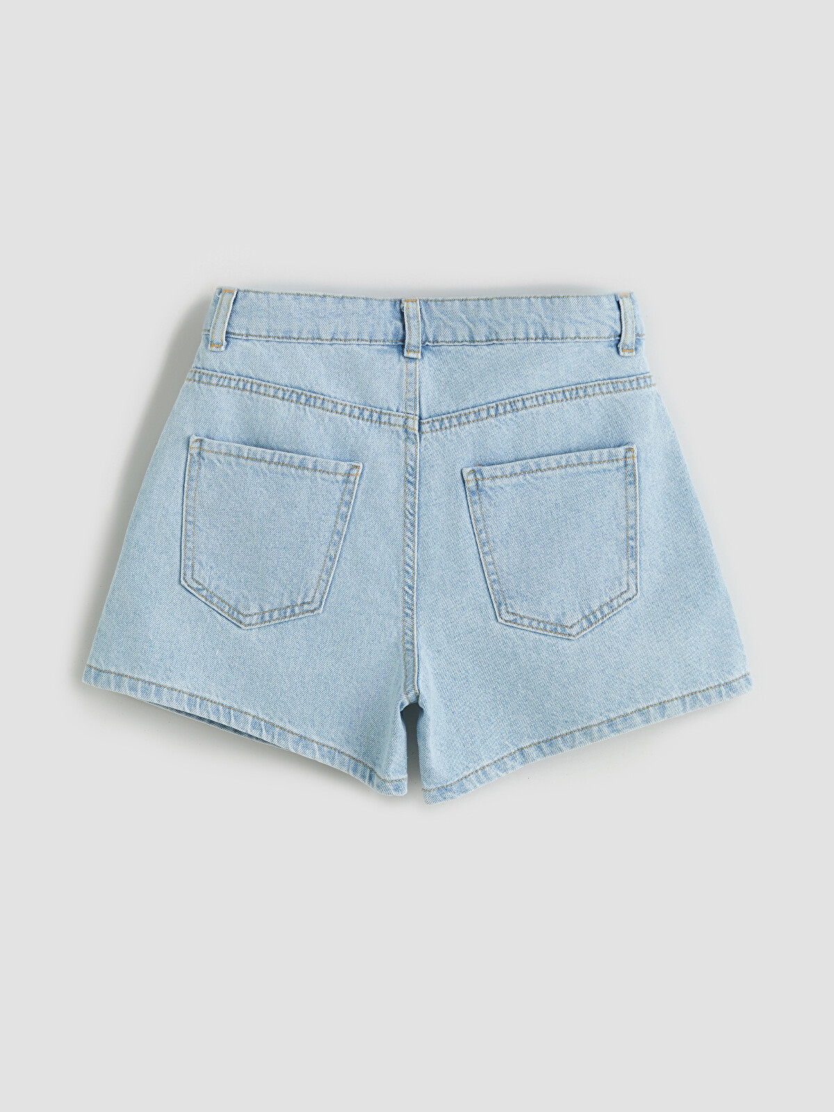 LCW Kids Kuromi Baskılı Kız Çocuk Jean Şort - S5R668Z4-V2T | LC