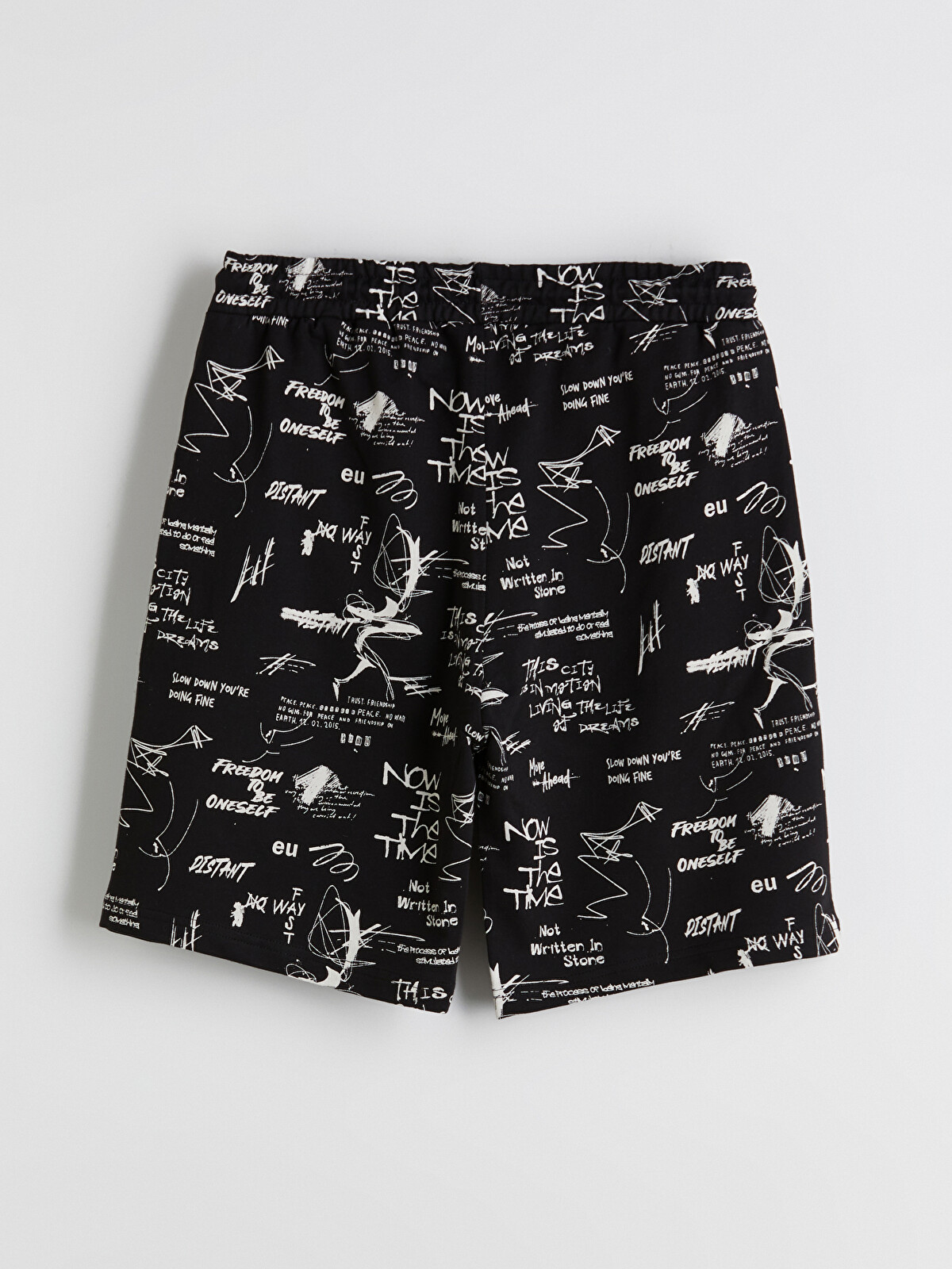 XSIDE Standard Fit Printed Men's Shorts - S5RY99Z8-CVL | LC Waikiki