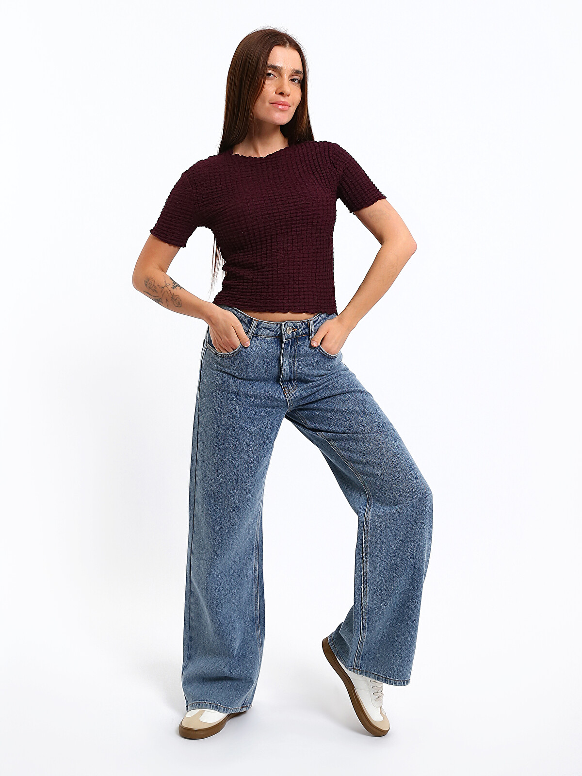 LCW Jeans Wideleg Kadın Jean Pantolon - S5SC28Z8-507 | LC Waikiki LCW Jeans Wideleg Kadın Jean Pantolon - S5SC28Z8-507 | LC Waikiki