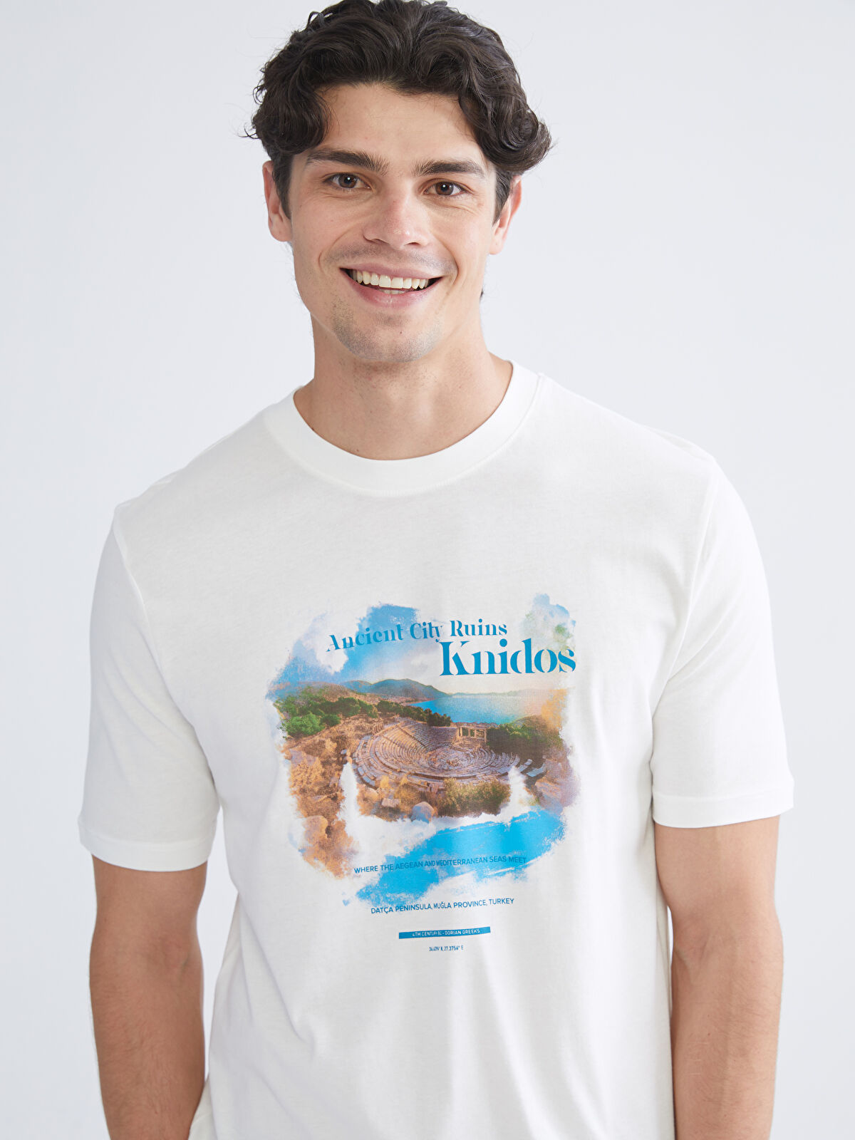 house on the hill カットソー XSIDE Crew Neck Jersey Men's T-Shirt - S5SI38Z8-R9J - LC Waikiki