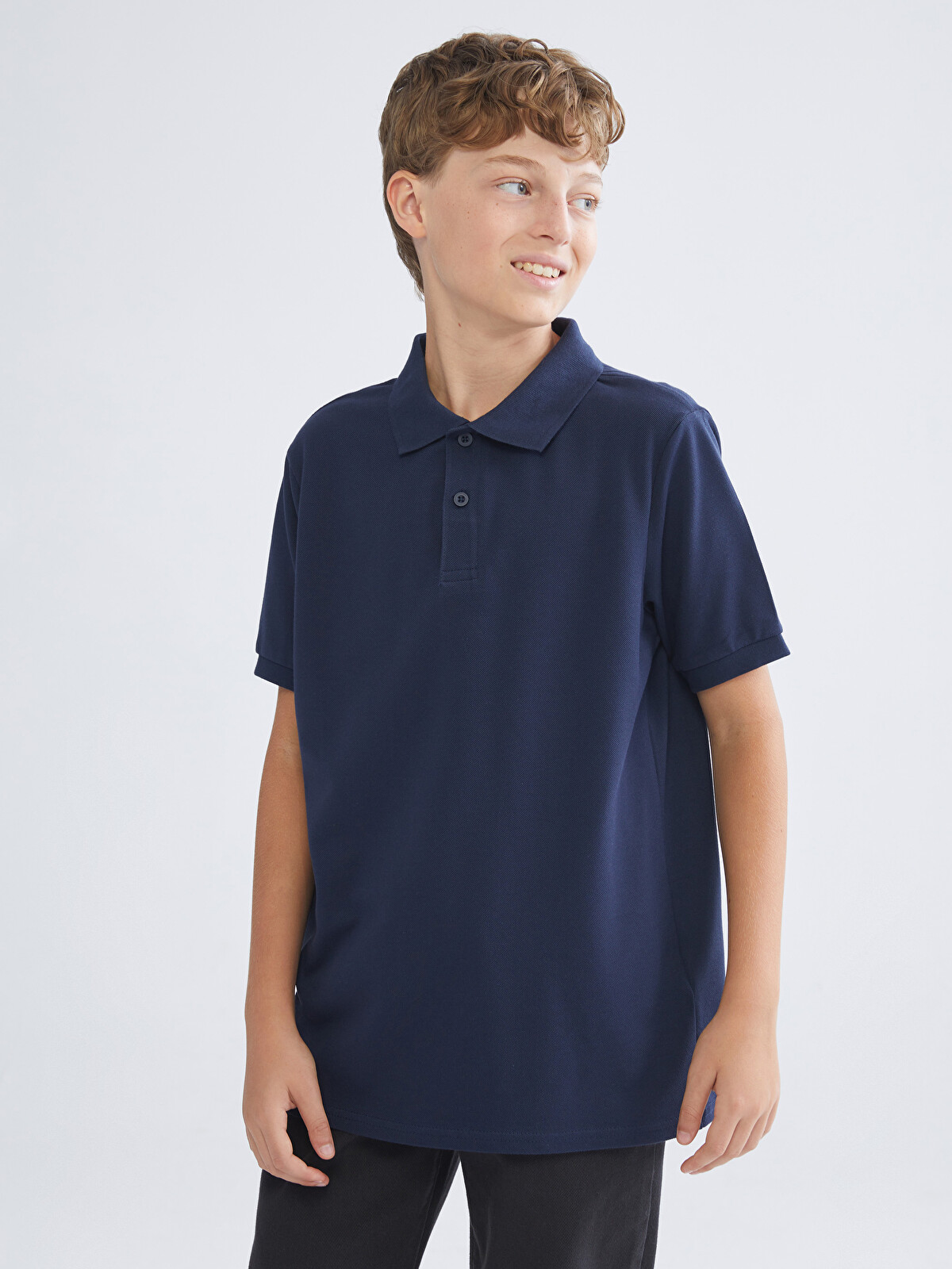 LCW Kids Polo Yaka Erkek Çocuk Tişört