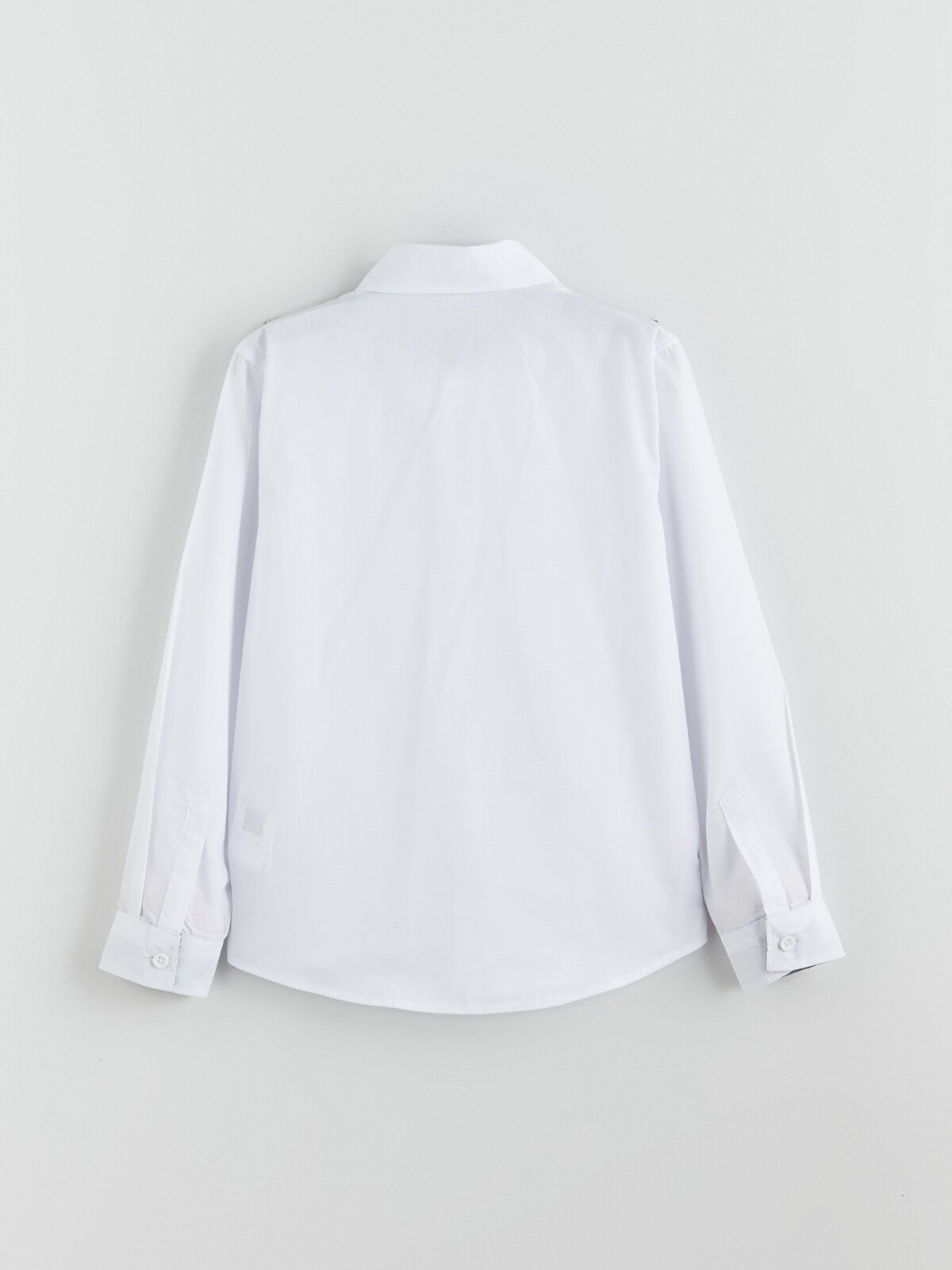 LCW Kids Basic Long Sleeve Boys' Shirt - W50343Z4-Q6K | LC Waikiki