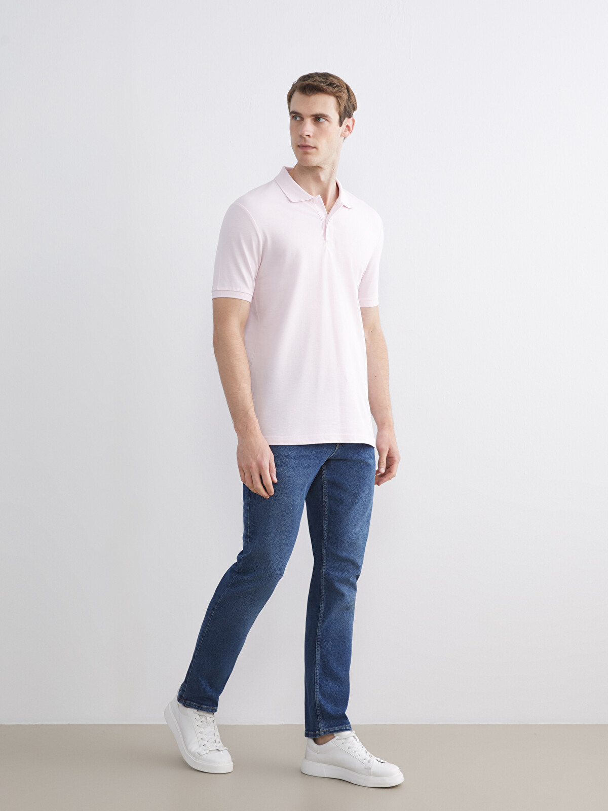 LCWAIKIKI Classic Polo Yaka Pike Erkek Tişört