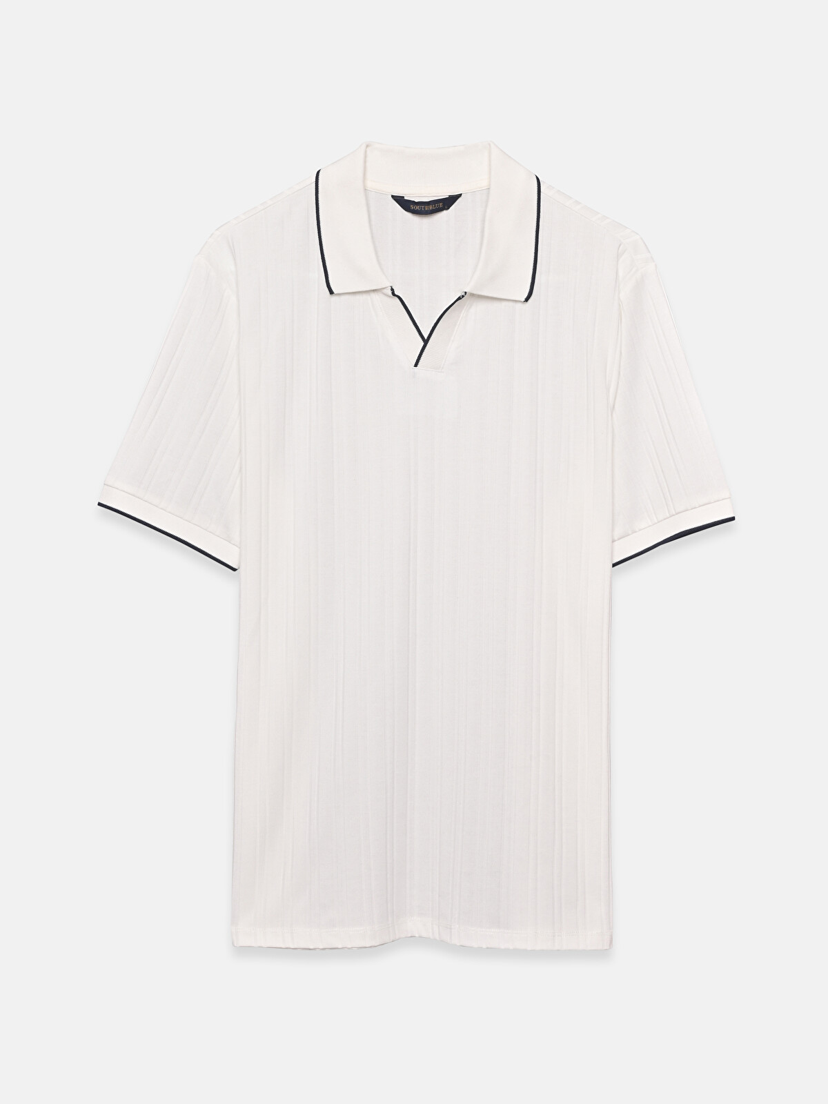 SOUTHBLUE Polo Collar Plain Men's T-shirt - W52094Z8-R9J | LC Waikiki