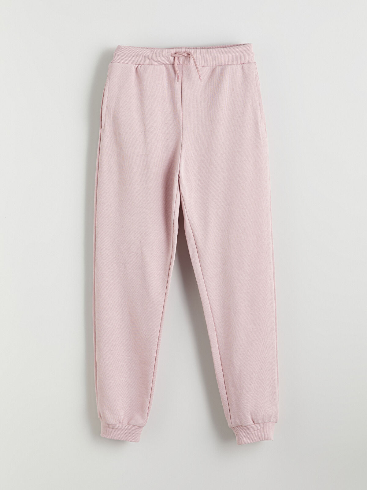 LCW Kids Elastic Waist Girl Jogger Sweatpants -W52231Z4-ZCP