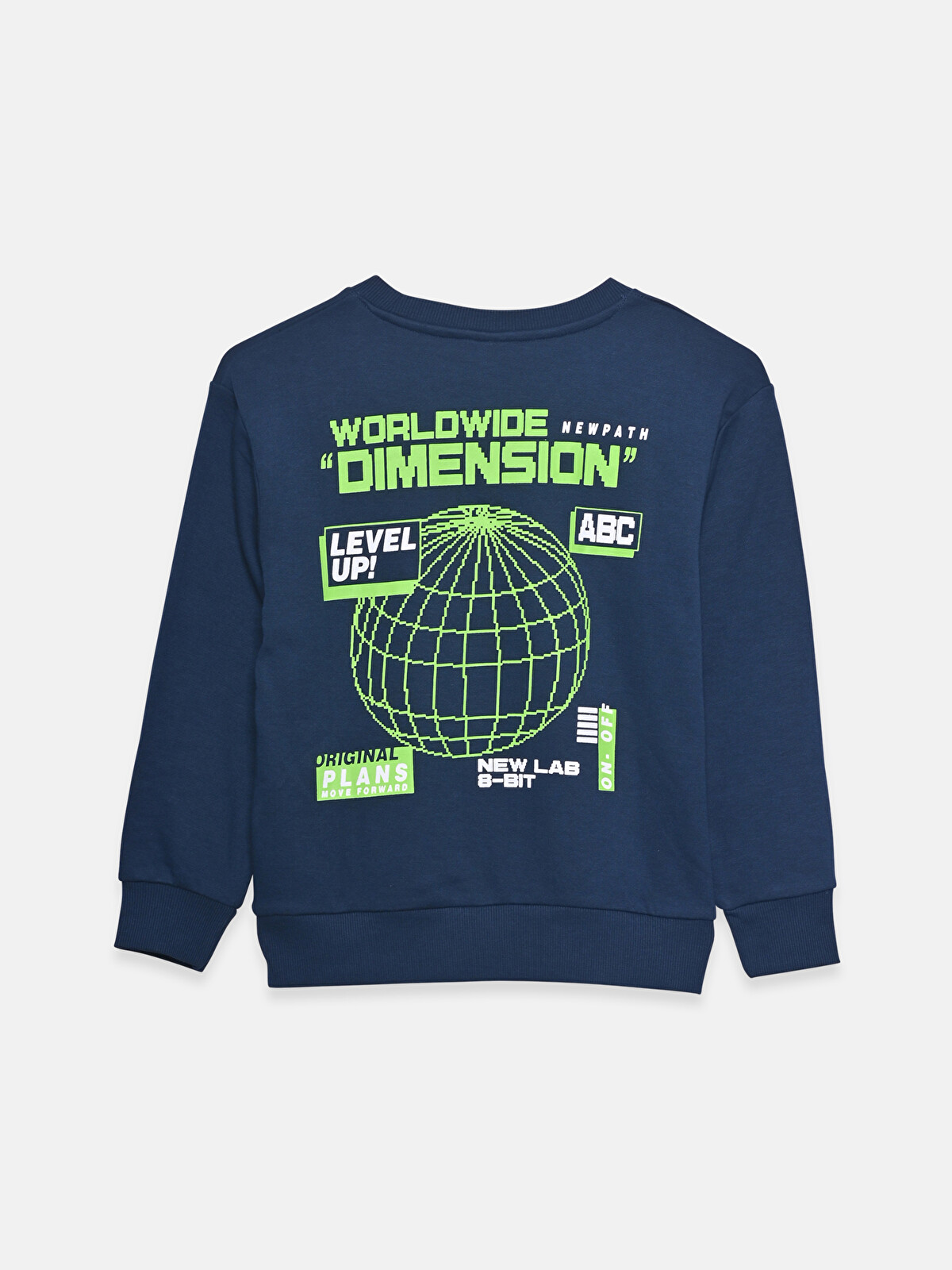 LCW Kids Crew Neck Printed Boys' Sweatshirt - W52711Z4-JC7 | LC