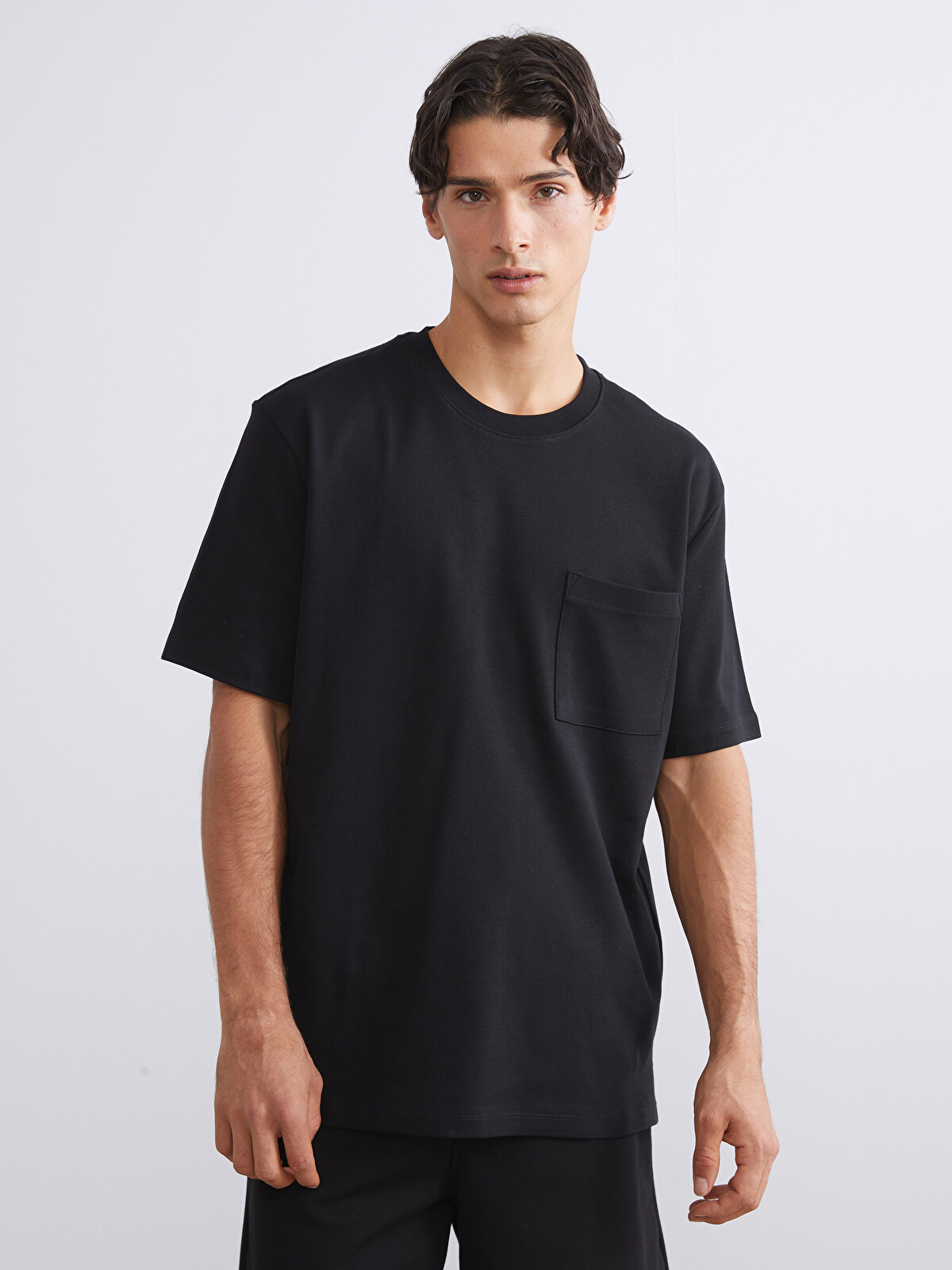XSIDE Crew Neck Men's T-Shirt - W52786Z8-CVL | LC Waikiki