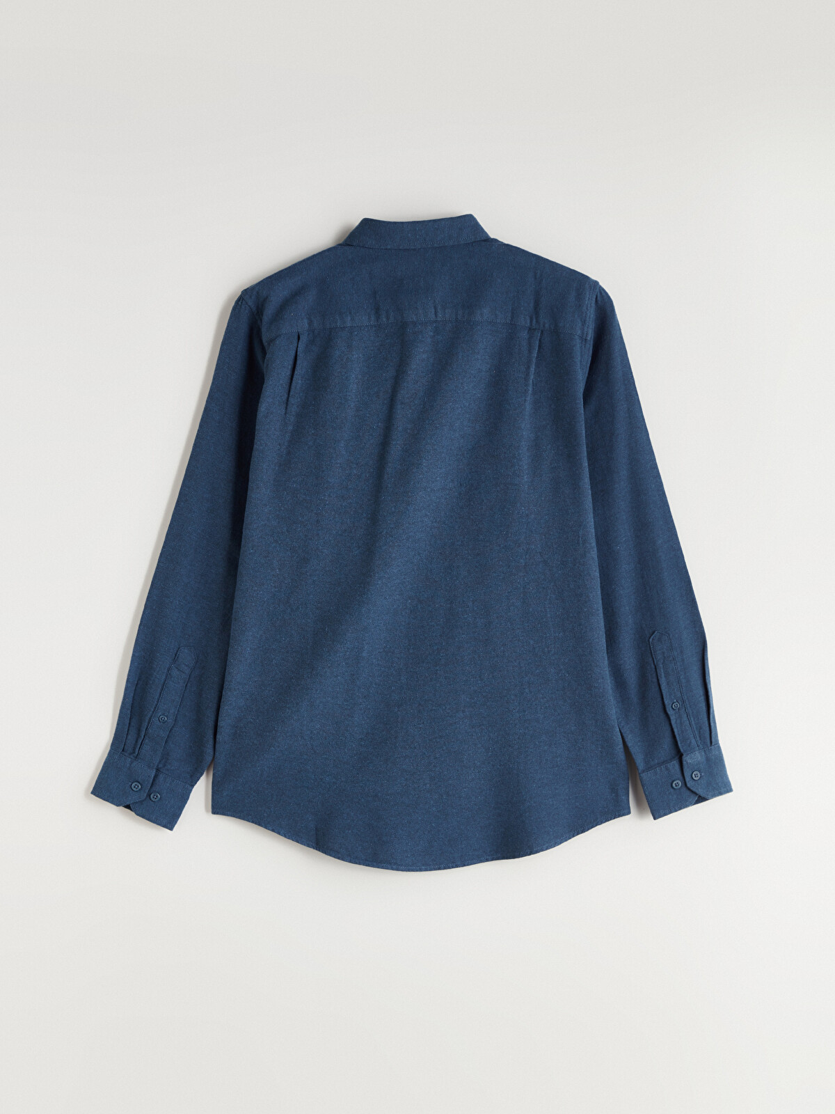 LCWAIKIKI Classic Regular Fit Long Sleeve Gabardine Men's Shirt