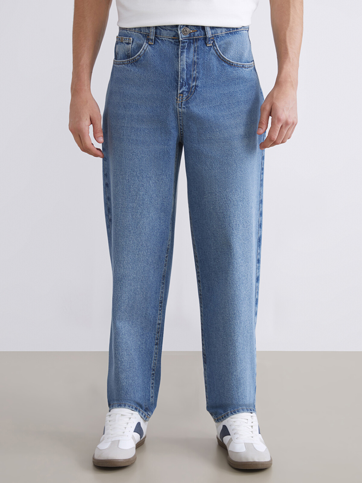 XSIDE Baggy Fit Men's Jeans - W53333Z8-H45 | LC Waikiki