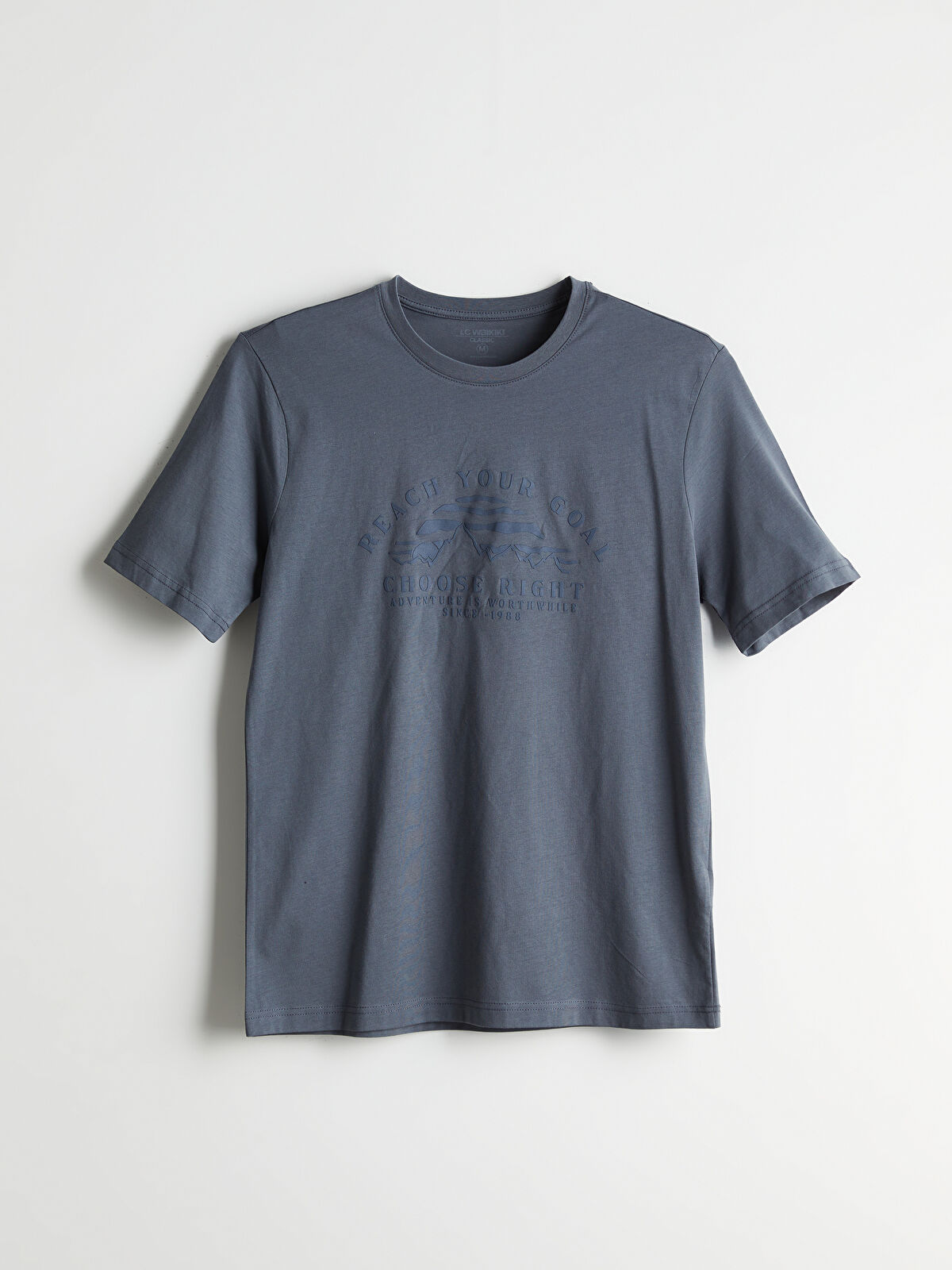 LCWAIKIKI Classic Crew Neck Printed Men's T-Shirt -W53374Z8