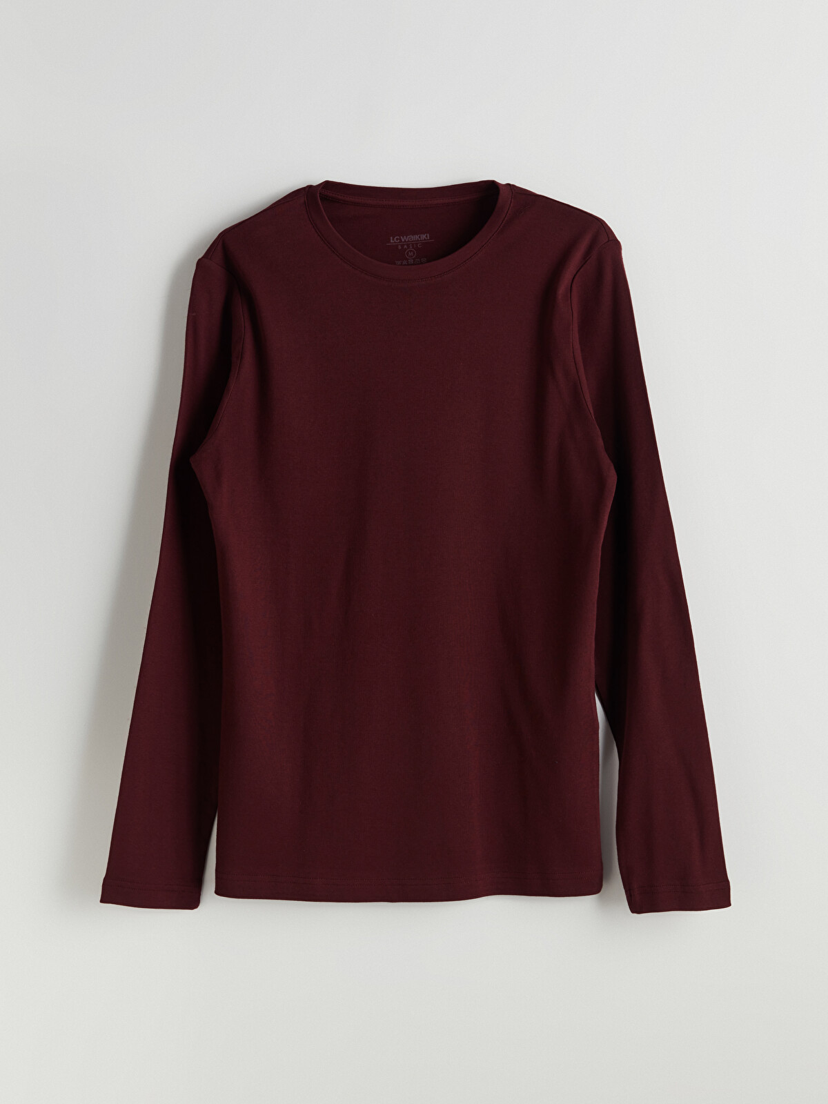 LCWAIKIKI Classic Crew Neck Basic Long Sleeve Men's T-shirt