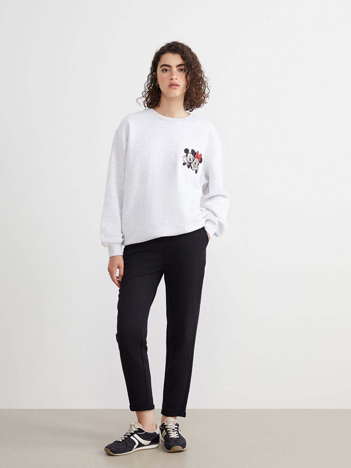 XSIDE Pantaloni de trening pentru femei cu talie elastică