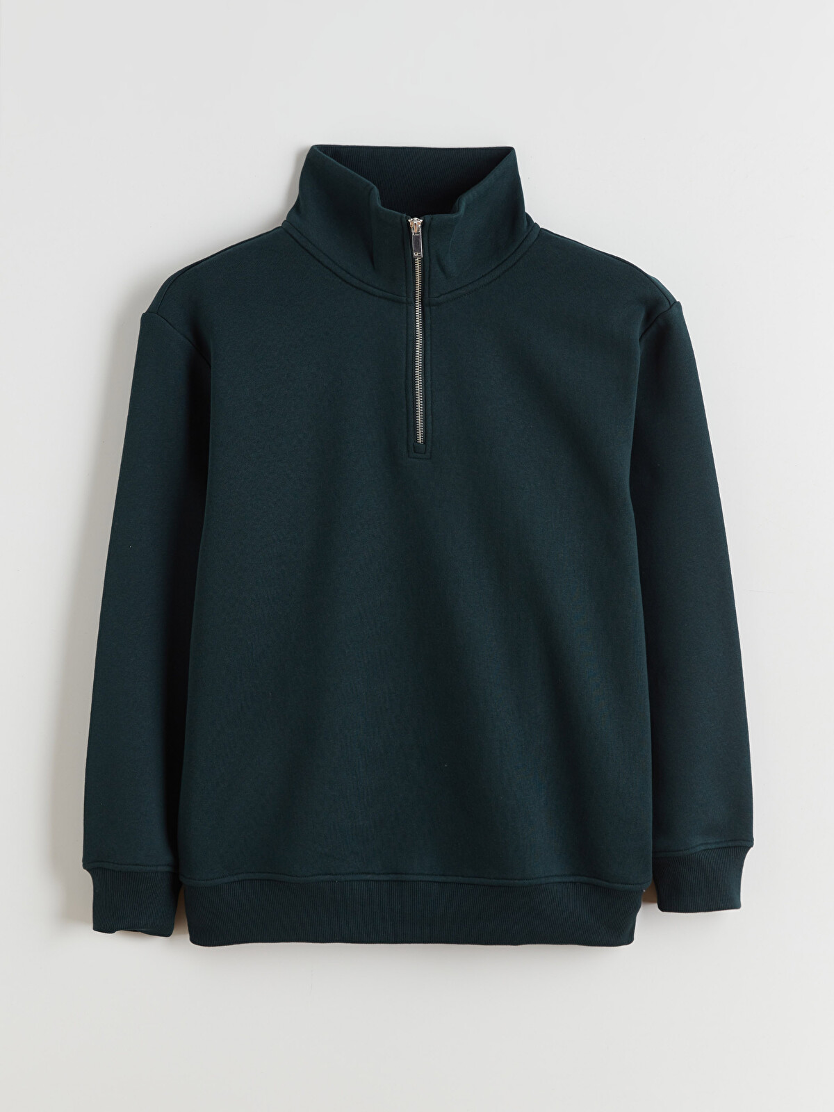 LCW Vision Zippered Funnel Neck Men's Thick Sweatshirt - W55117Z8