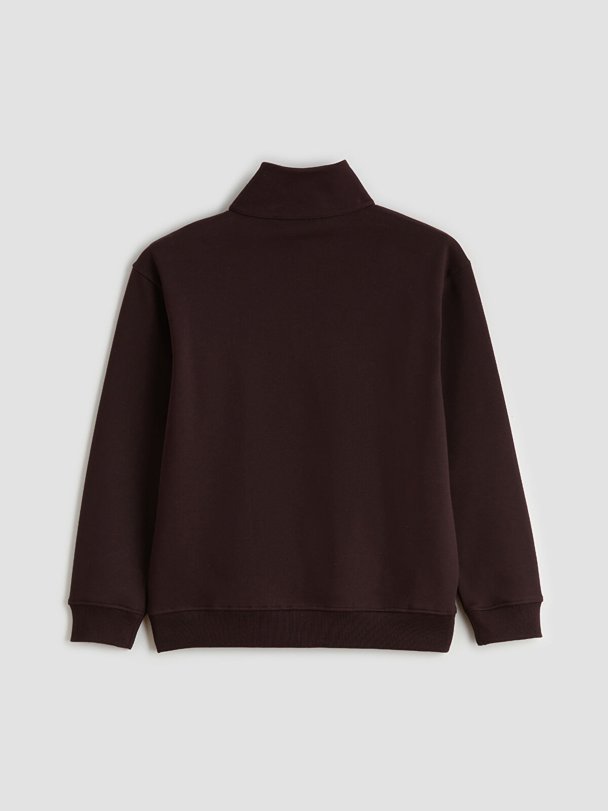 LCW Vision Zippered Funnel Neck Men's Thick Sweatshirt - W55117Z8