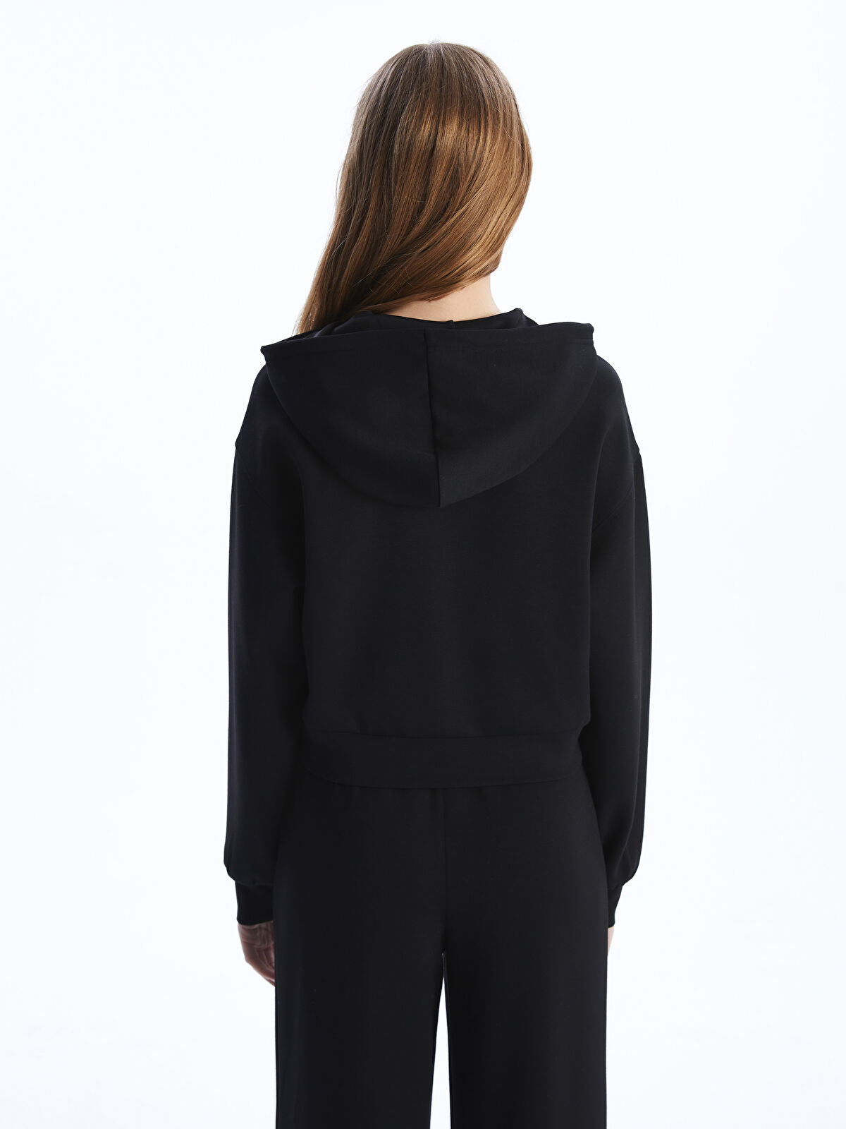 XSIDE Hooded Women's Thick Zip-Up Sweatshirt -W55213Z8-CVL