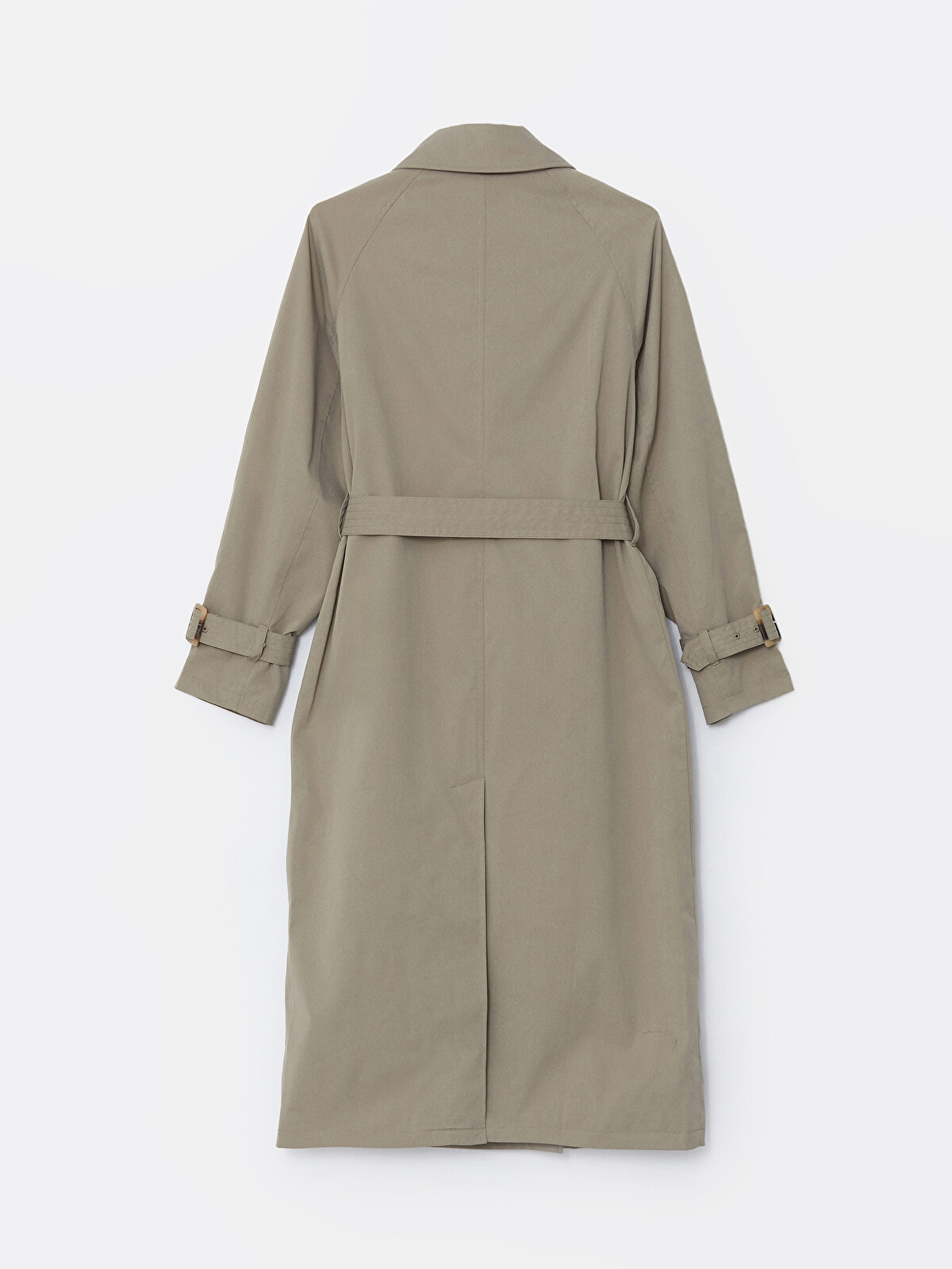 XSIDE Ceket Yaka Oversize Kadın Trençkot - W55507Z8-KEL | LC Waikiki