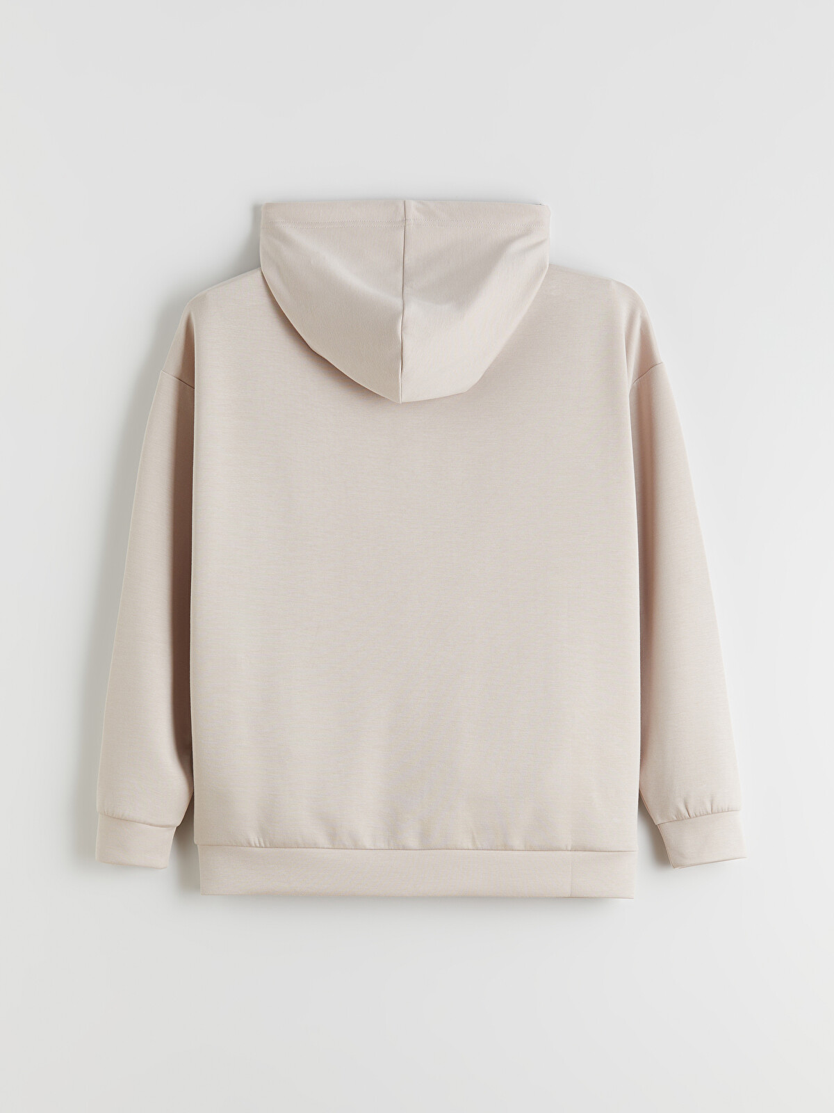 LCW EVERYDAY Hooded Oversize Women's Zipper Sweatshirt - W57958Z8