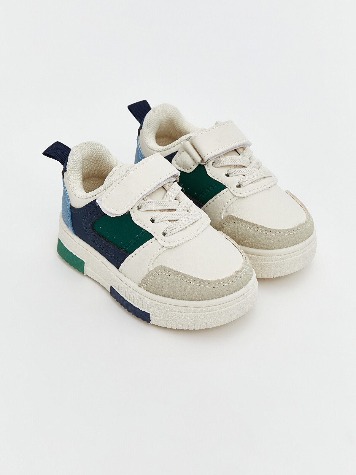 LCW STEPS Bağcık ve Cırt Cırtlı Erkek Bebek Spor Ayakkabı