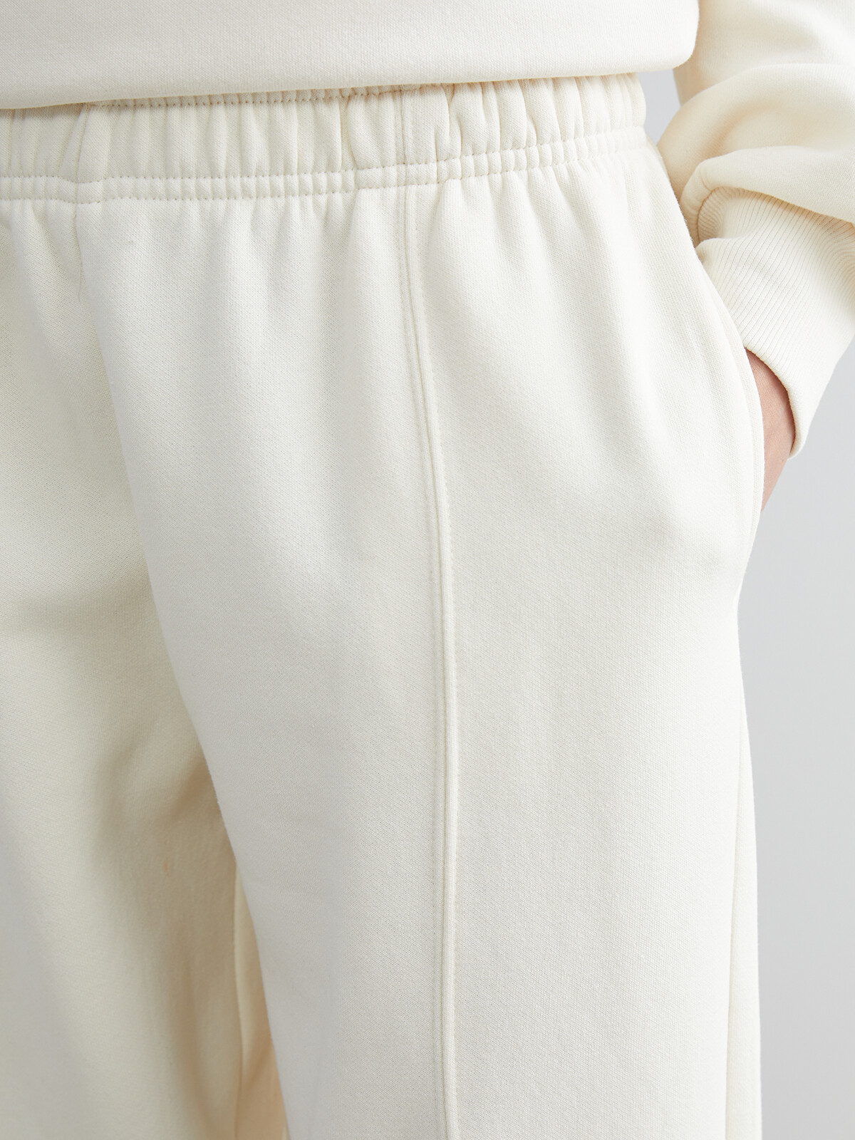 XSIDE Elastic Waist Straight Leg Women's Sweatpants - W58306Z8-YSB
