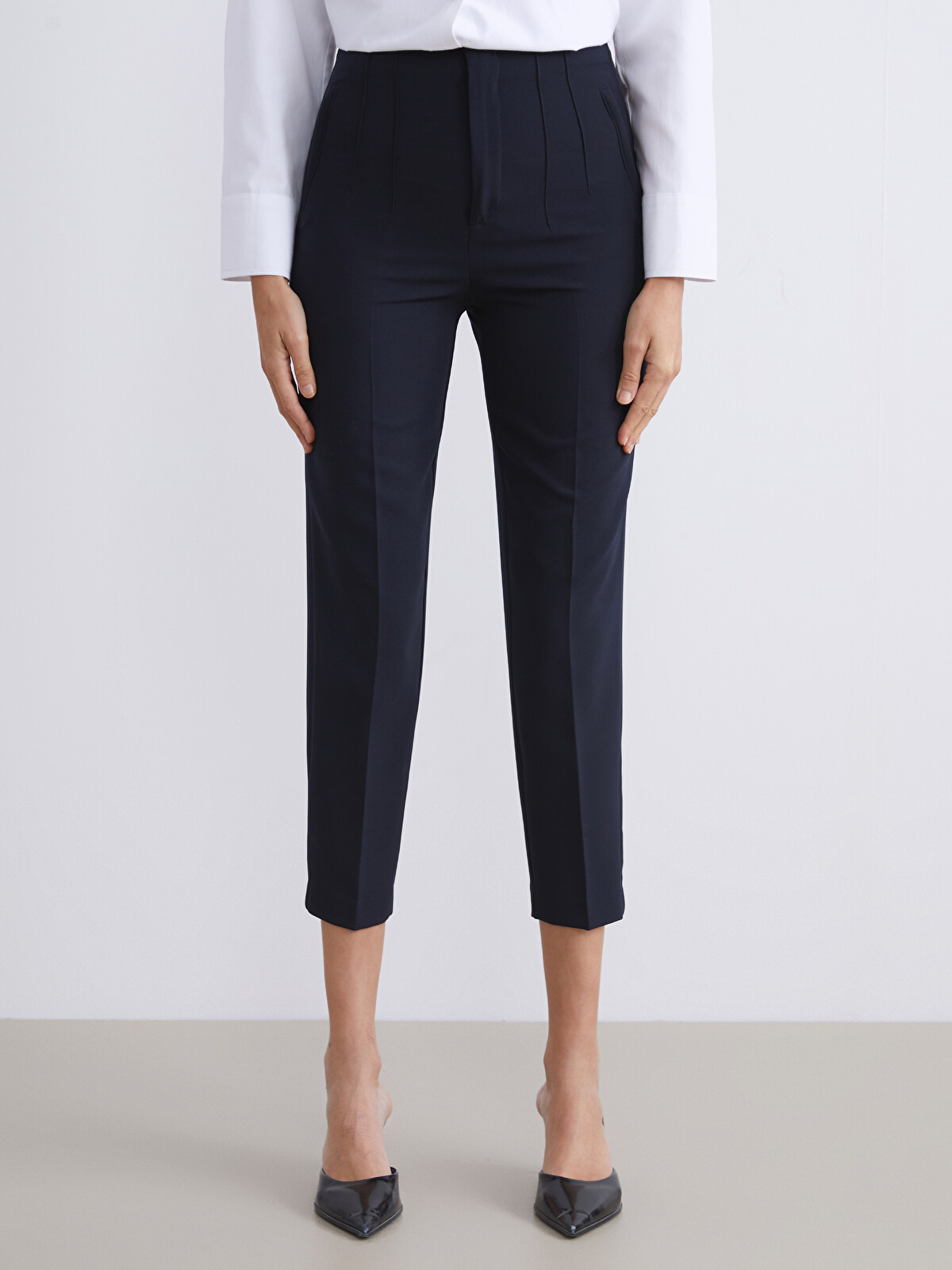 LCW Vision Pantaloni Carrot Fit pentru Femei - W58809Z8-JHE - LC