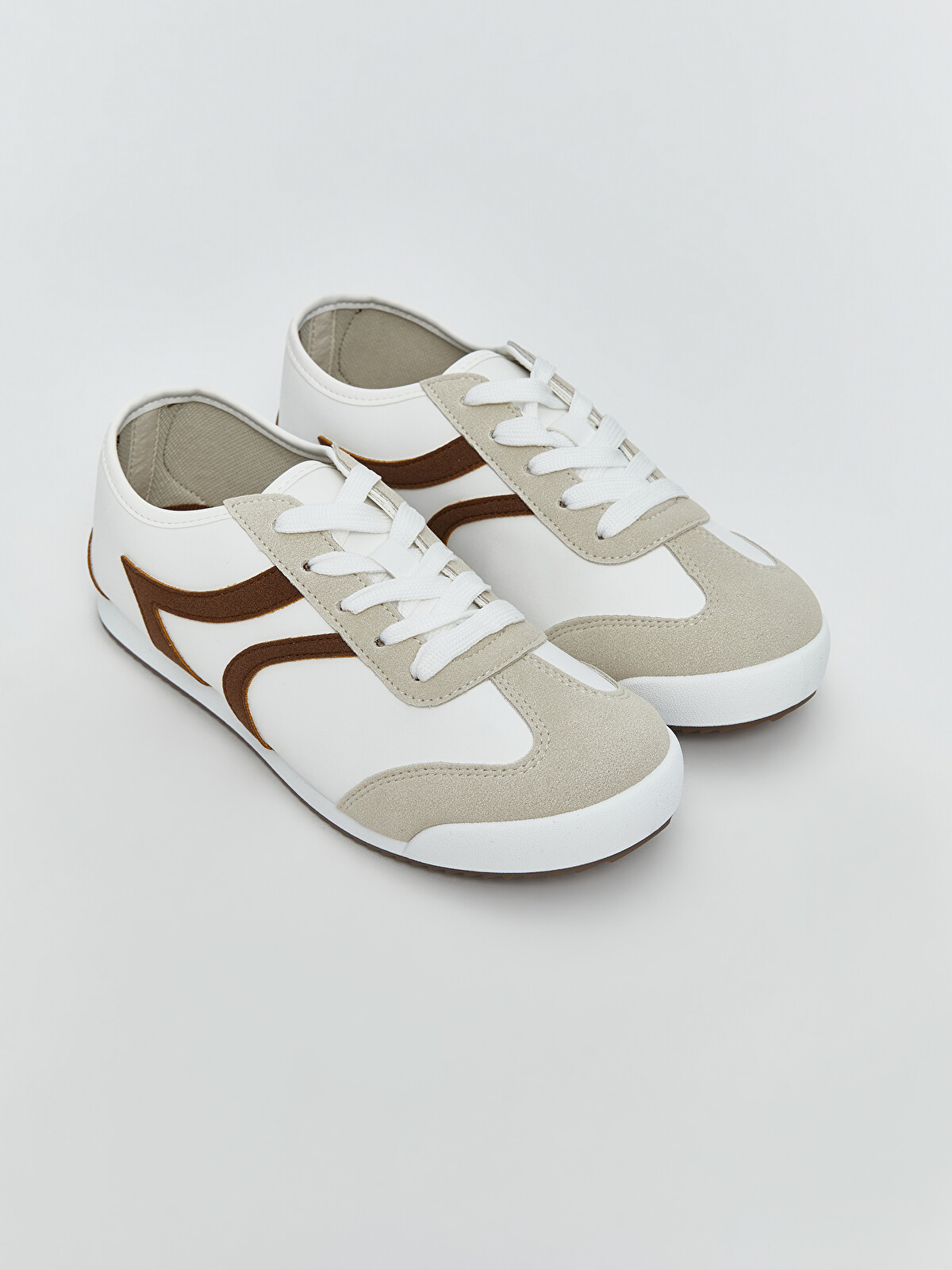 LCW STEPS Faux Leather Women's Sneakers - W59251Z8-R81 - LC Waikiki