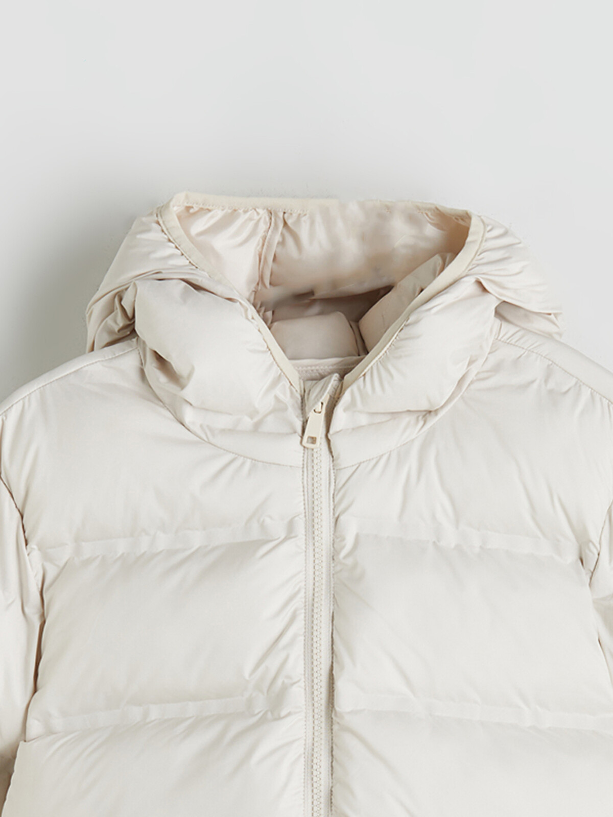 LCW Kids Bej Kapüşonlu Erkek Çocuk Şişme Mont - W59478Z4-QW6 | LCW