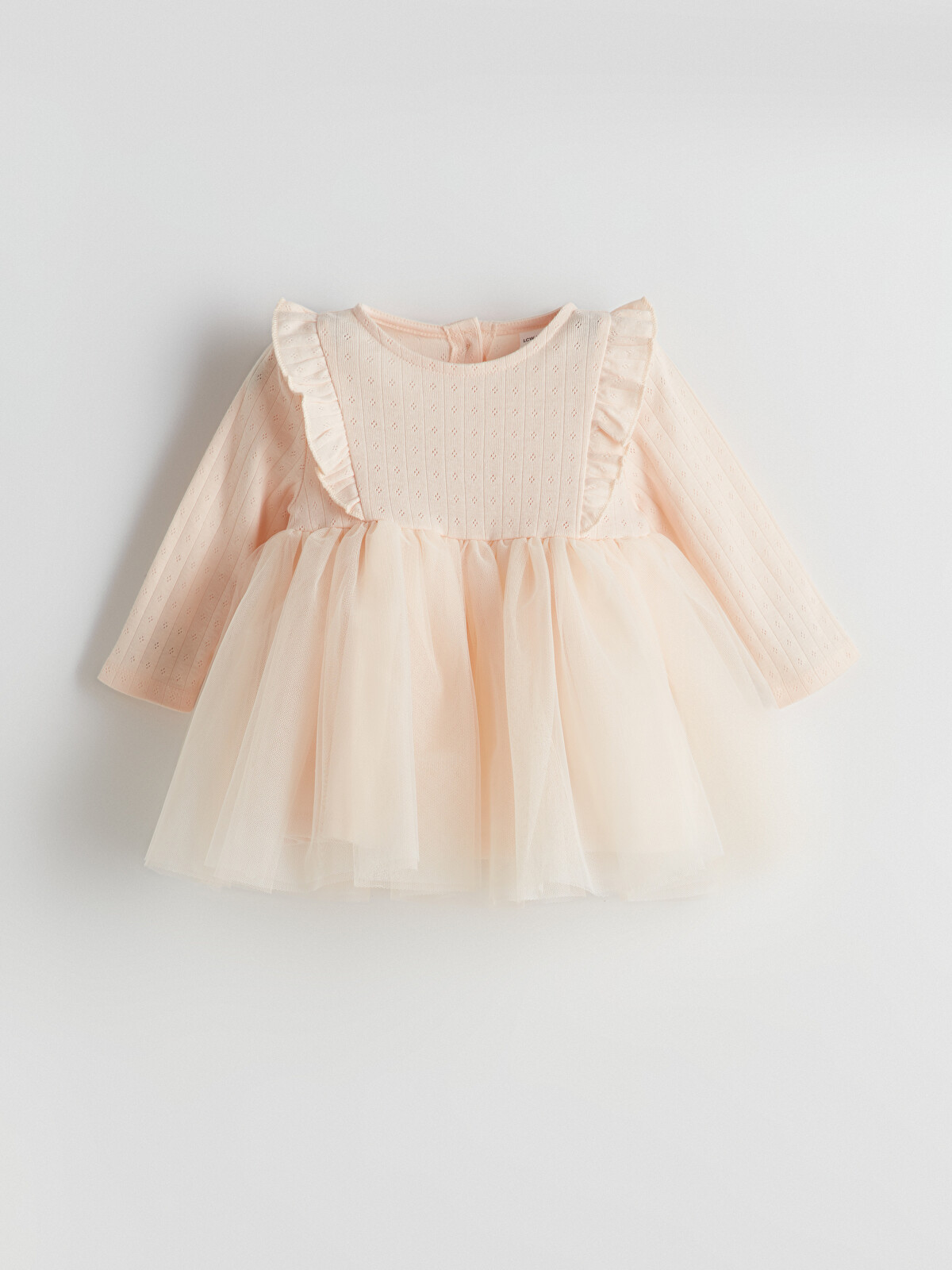 strapless open back dress Lola + The Boys Hot Pink Princess Ruffle Denim Dress 6Y