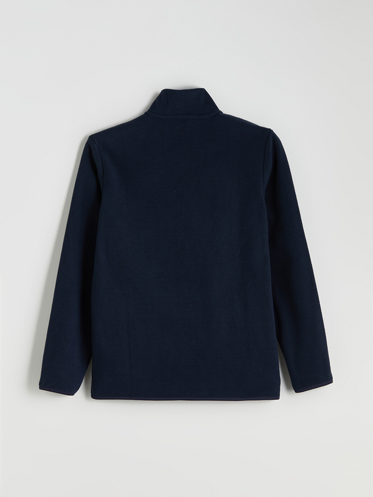 LCWAIKIKI Classic Standing Collar Long Sleeve Polar Men's Zippered