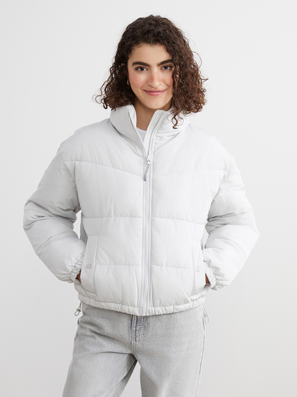 XSIDE Dik Yaka Oversize Kadın Şişme Mont - W5AJ56Z8-V44 | LC Waikiki XSIDE Dik Yaka Oversize Kadın Şişme Mont - W5AJ56Z8-V44 | LC Waikiki