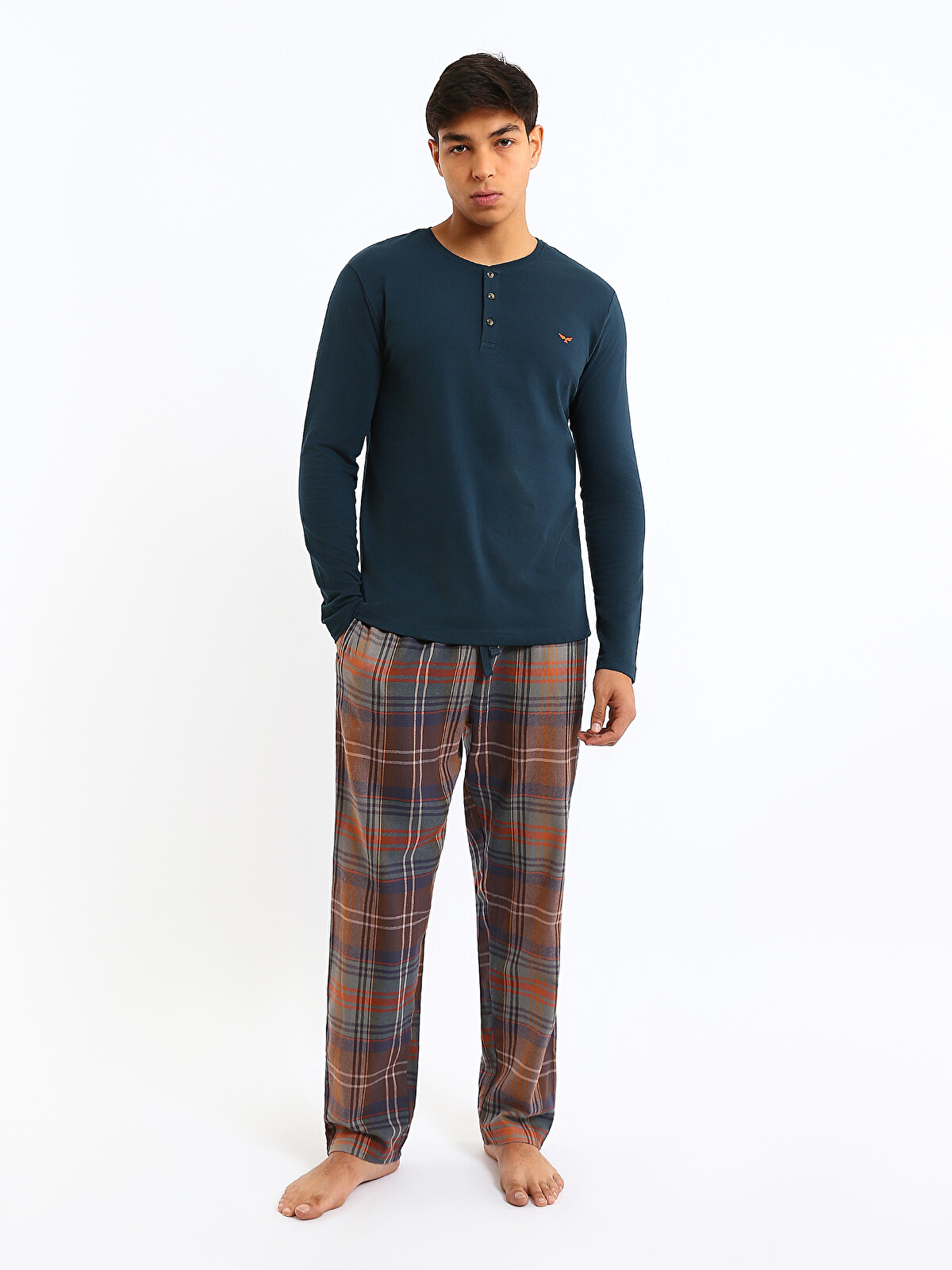 LC WAIKIKI Set de Pijama Pentru Bărbați, Croială Standard