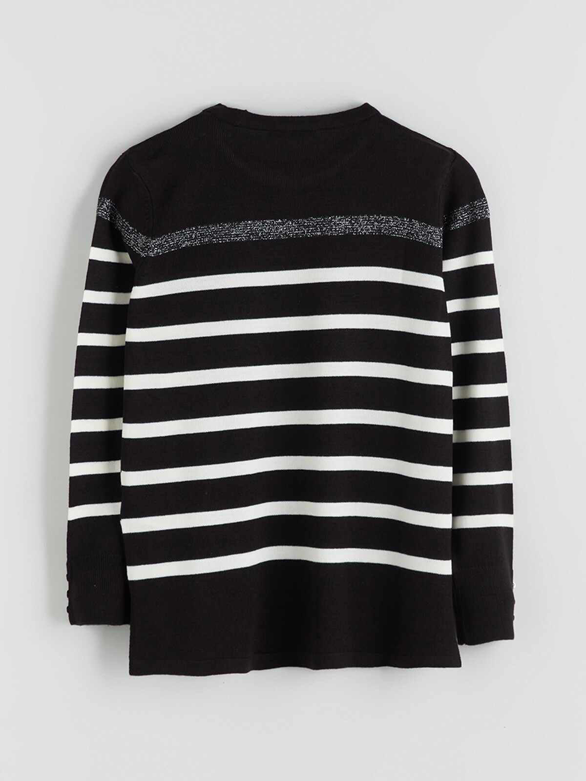 LCW Grace Crew Neck Striped Women's Knitwear Sweater - W5AT43Z8