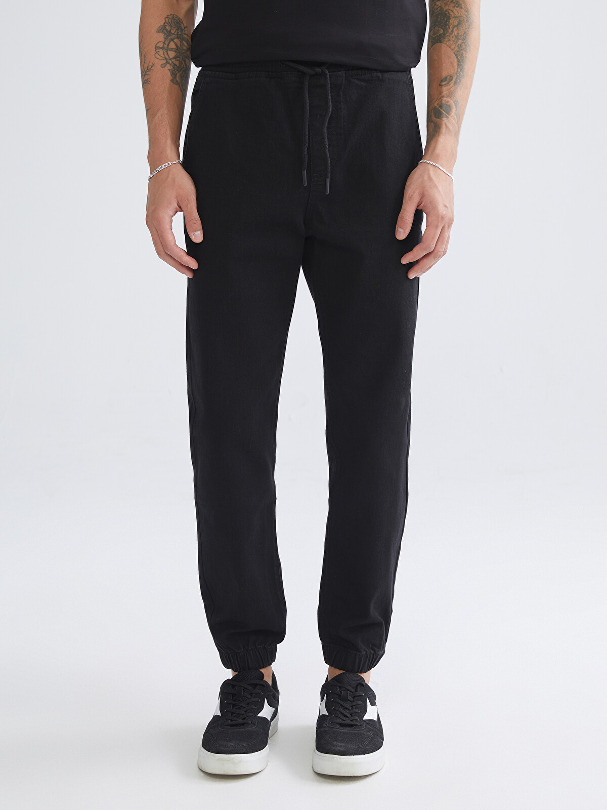 LCW Jeans Siyah 780 Jogger Erkek Jean Pantolon - W5BC35Z8-326 | LCW