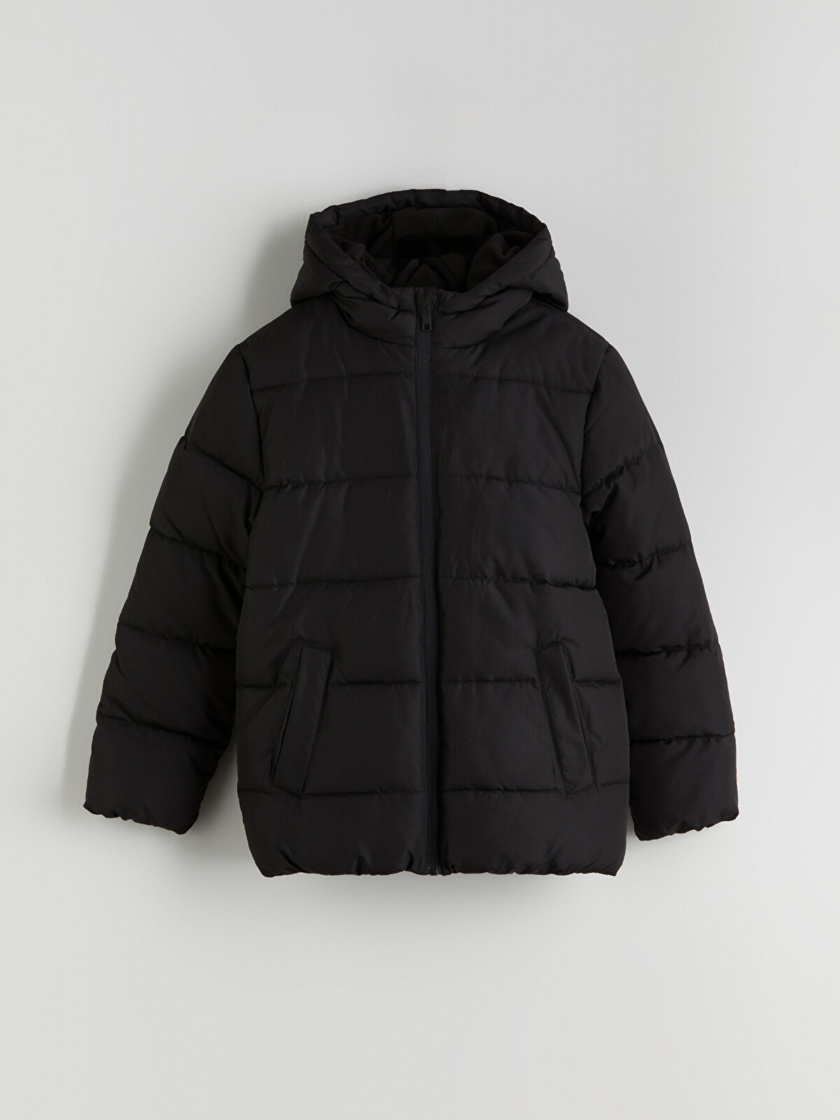 LCW Kids Hooded Boys' Puffer Coat - W5BG22Z4-CVL | LC Waikiki