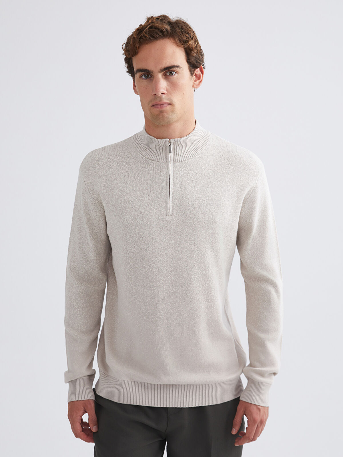 lawgy　high neck loose knit Jack Wills High Neck Zip Knitted Jumper | Sports Direct