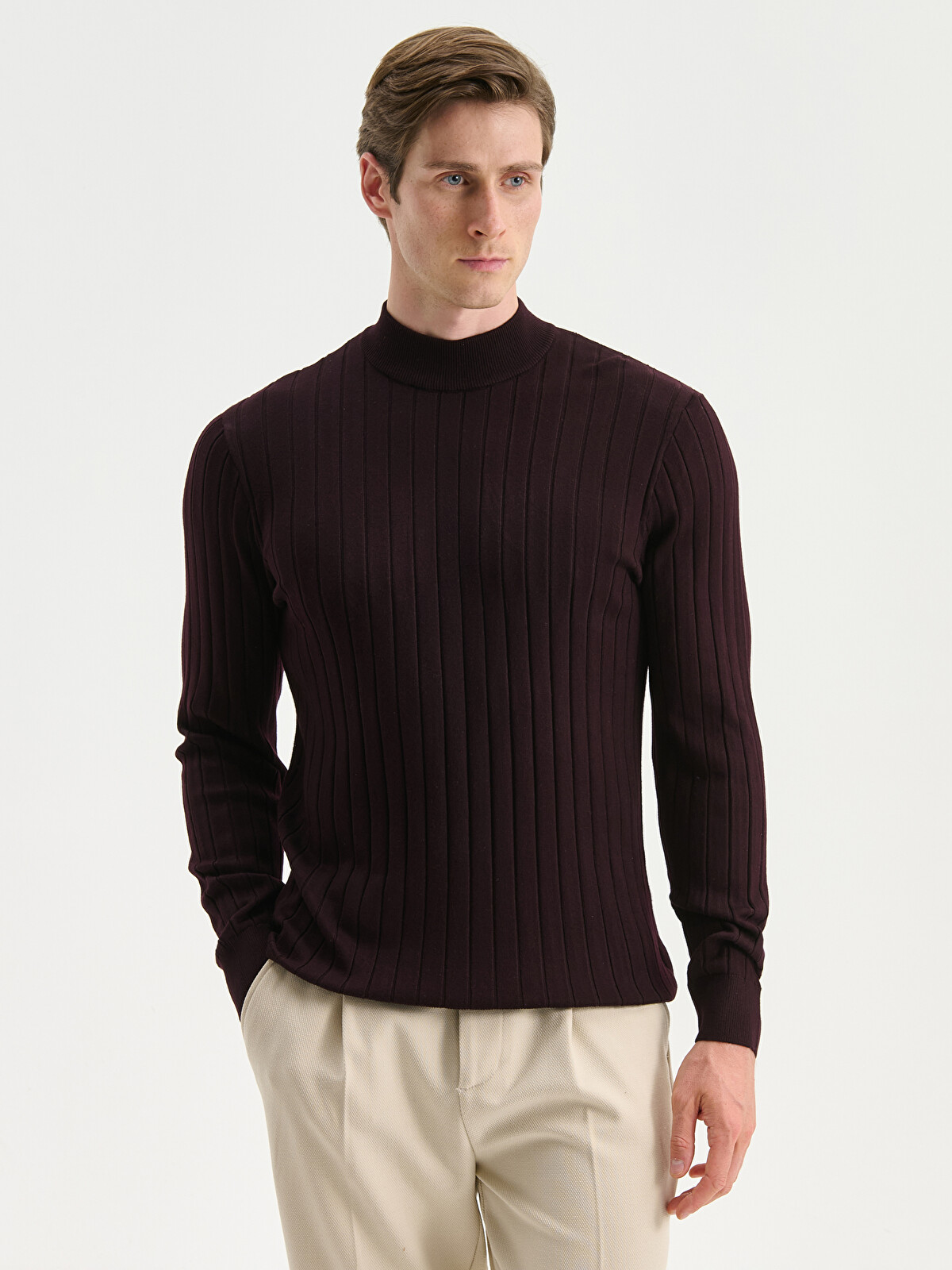 SOUTHBLUE Half Turtleneck Men's Knitwear Sweater - W5BY52Z8-ZQP
