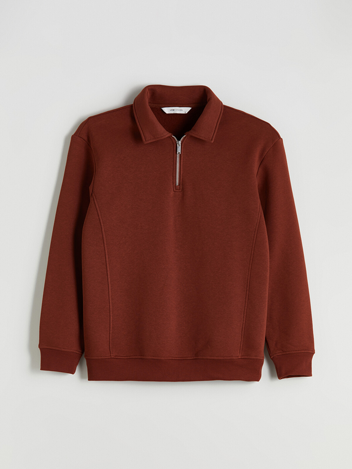 LCW Vision Polo Neck Men's Thick Sweatshirt - W5CD03Z8-ZJV | LC