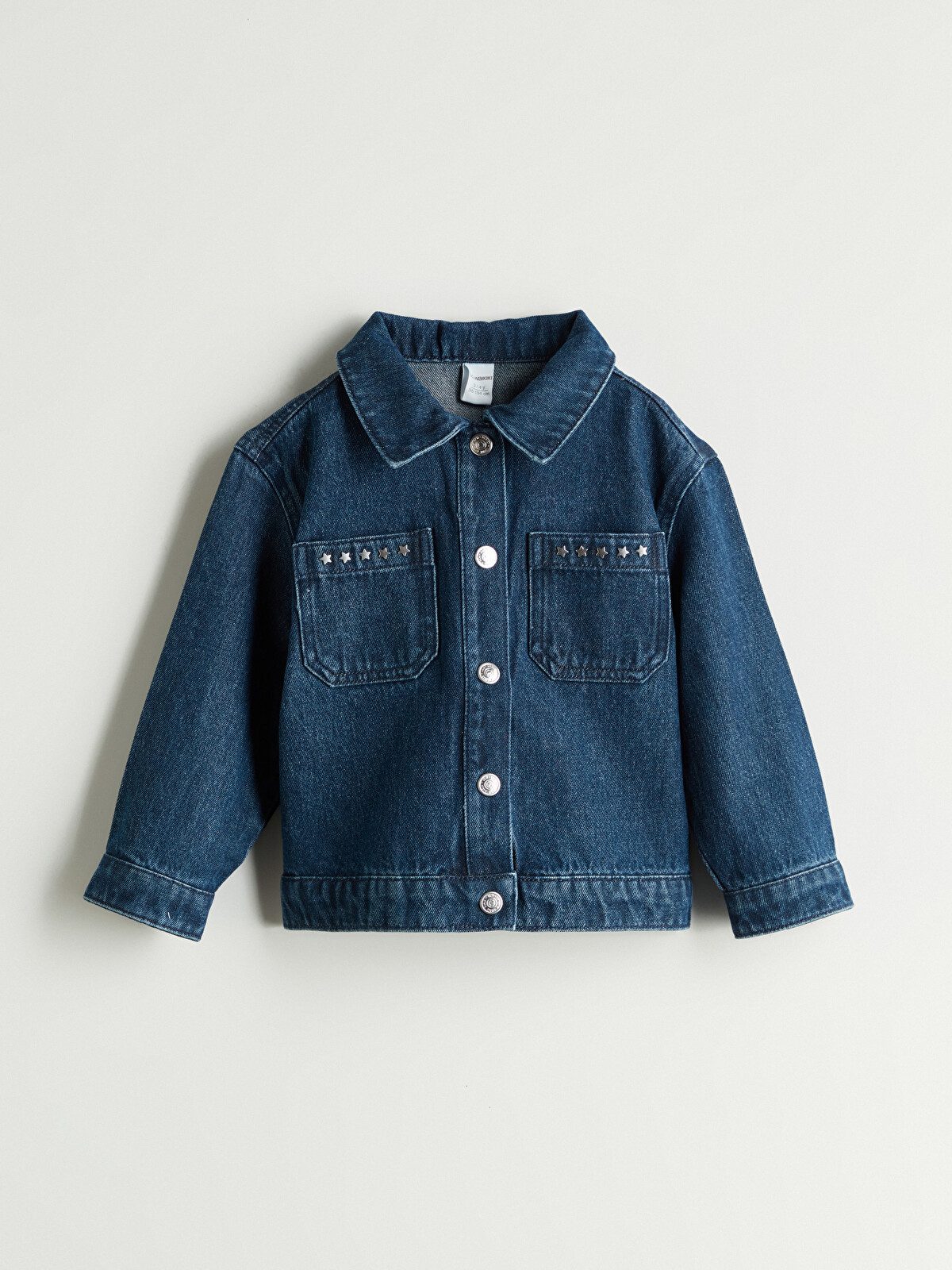 LCW Kids Çıtçıt Kapamalı Kız Çocuk Jean Ceket - W5CD95Z1-309 | LC