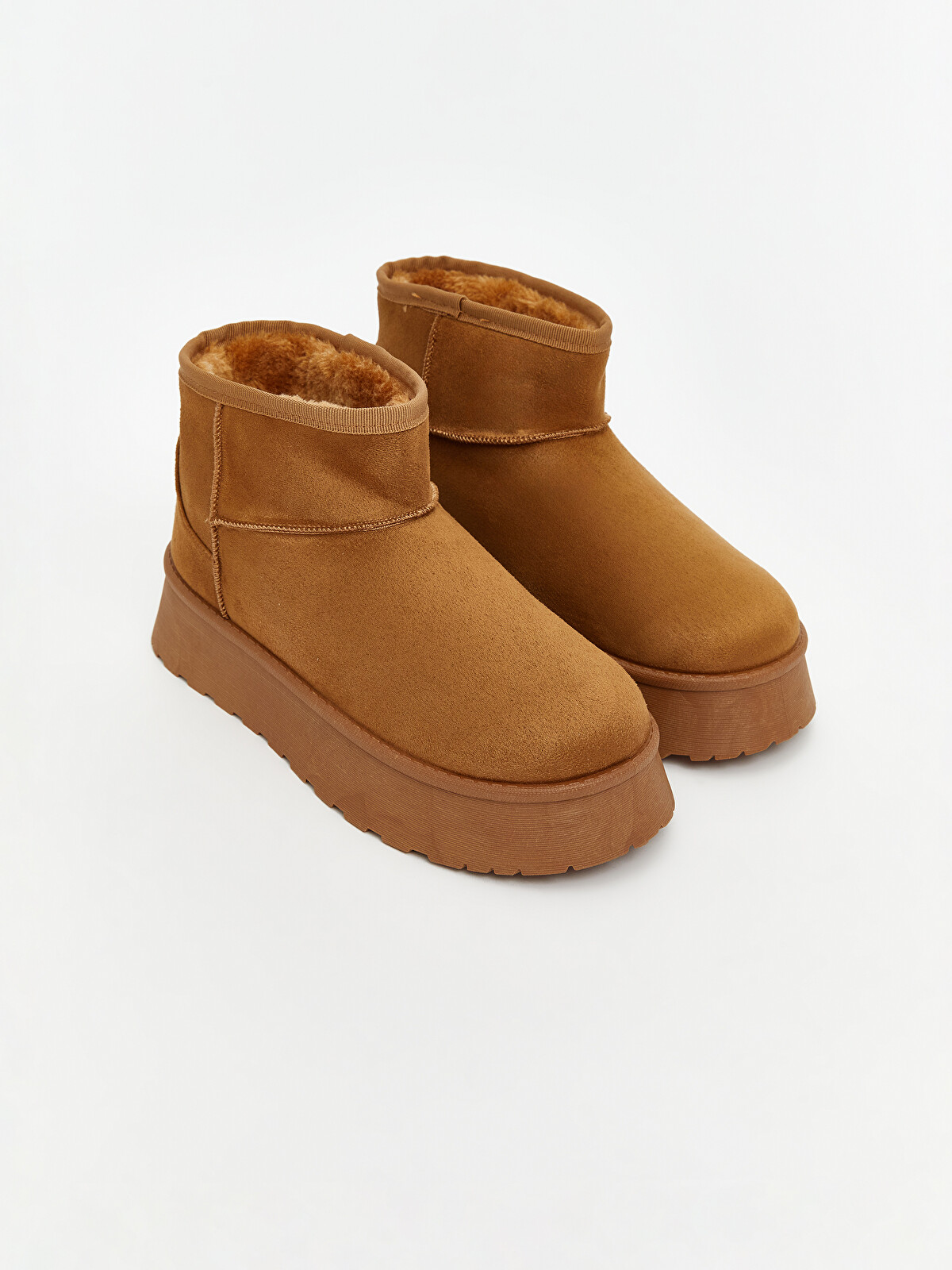 LCW STEPS Fur-Lined Women's Boot - W5CE76Z8-CWX - LC Waikiki